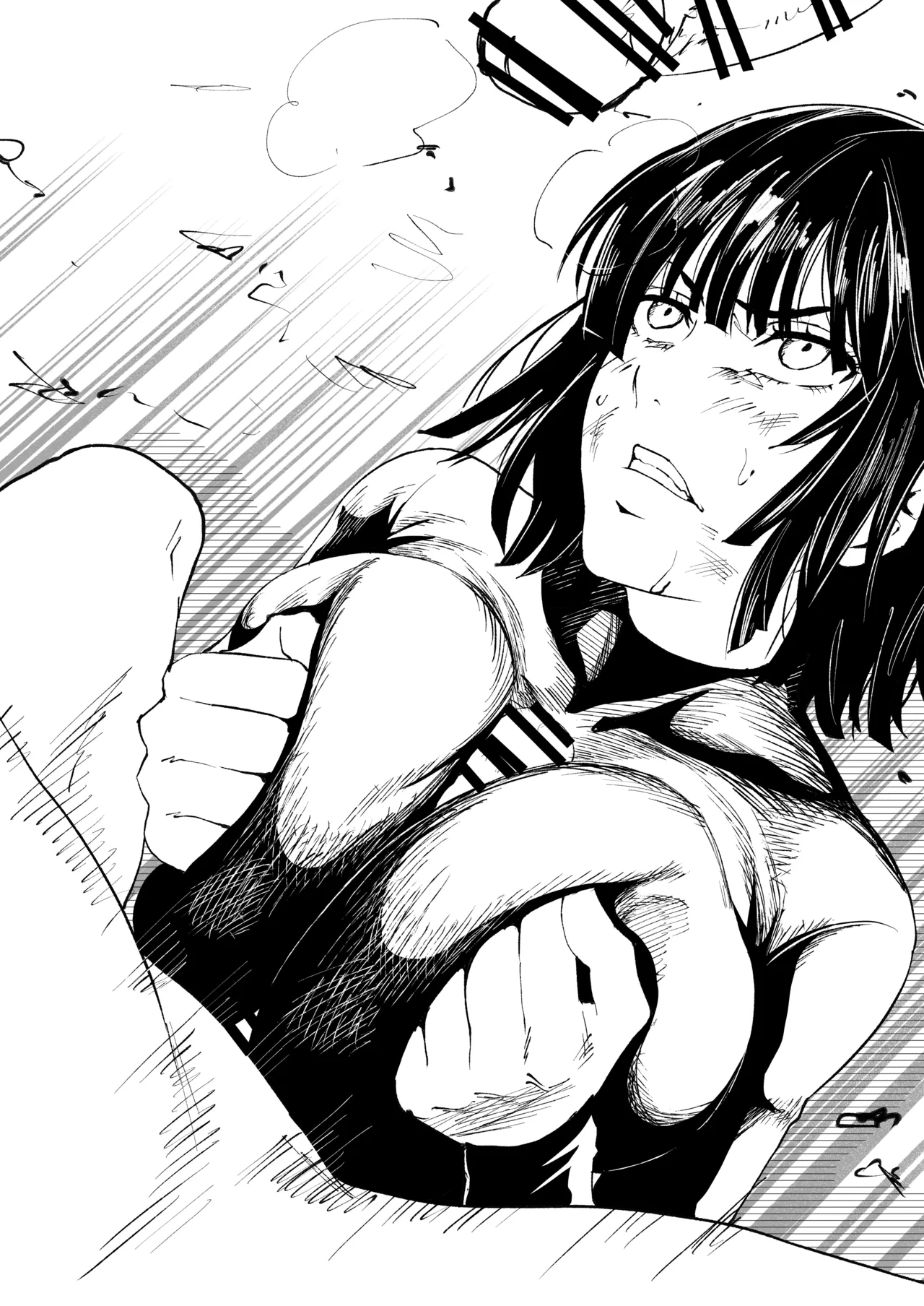 Fubuki Iroiro page 25 featuring jigoku no fubuki one punch man parody - paizuri big breasts hentai manga - read online free