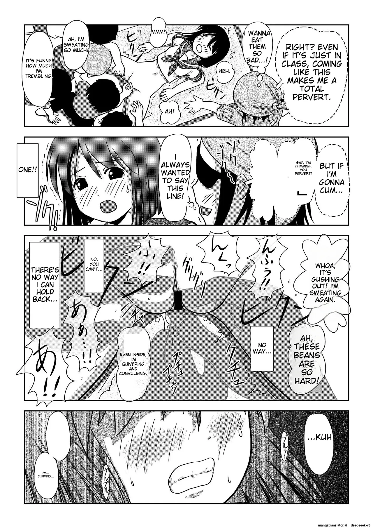 Sachina no Roshutsu Nikki | Sachina's Exposure Diary page 23 original parody - rough translation schoolgirl uniform hentai manga - read online free