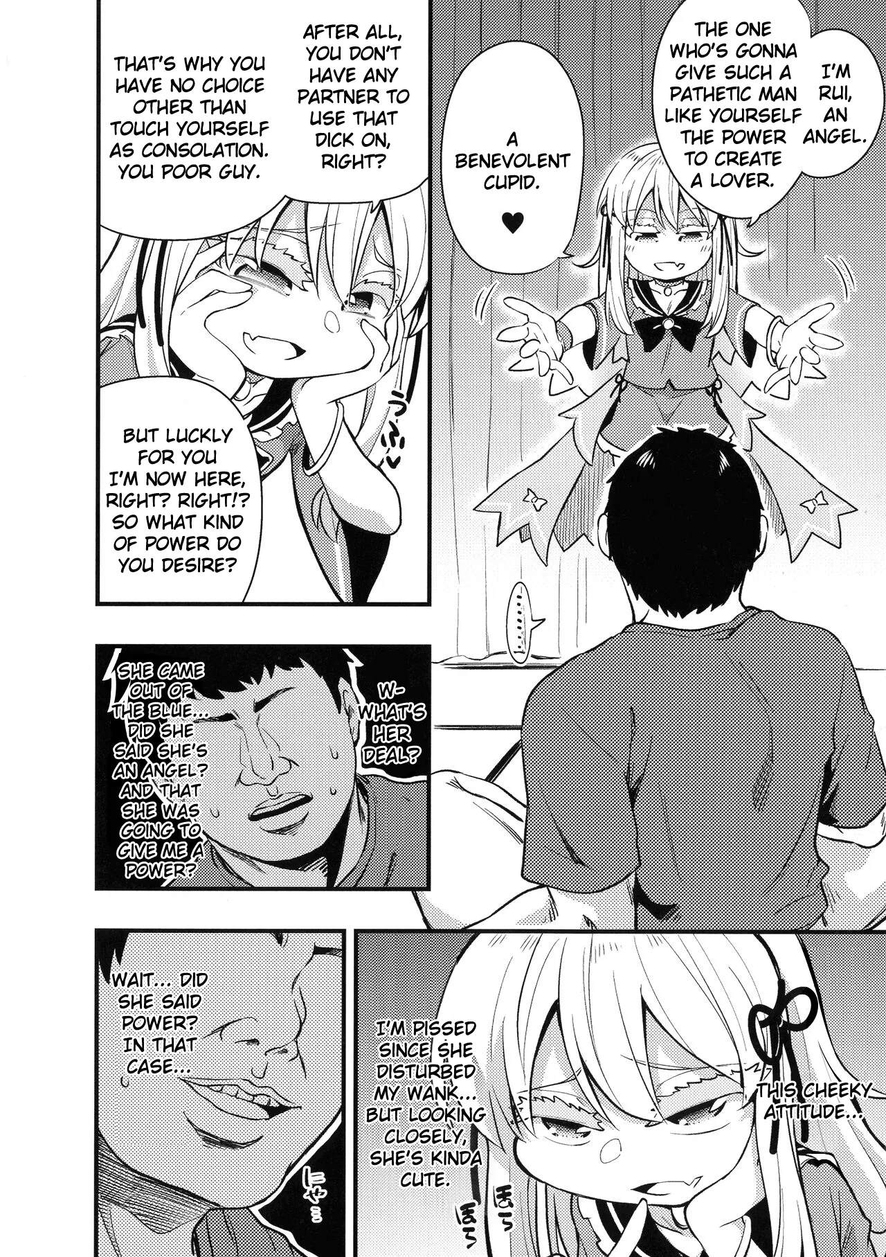 Page 2 of [Obyaa] Ten no Chikara de Saimin Onaho (2D Comic Magazine Mesugaki Saimin Seisai Ecchi!) [English]