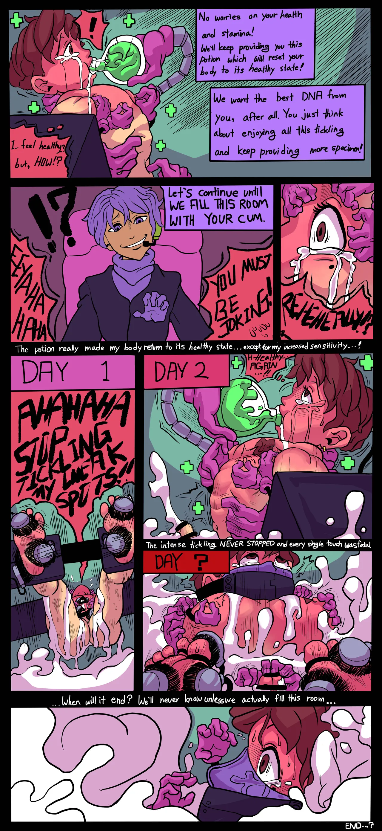 Warrior page 24 original parody - full color muscle hentai manga - read online free