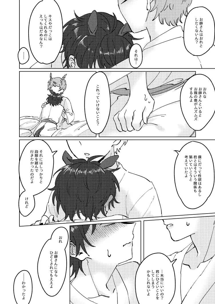 Shirushi page 10 featuring shu itsuki ensemble stars parody - kemonomimi horns hentai manga - read online free