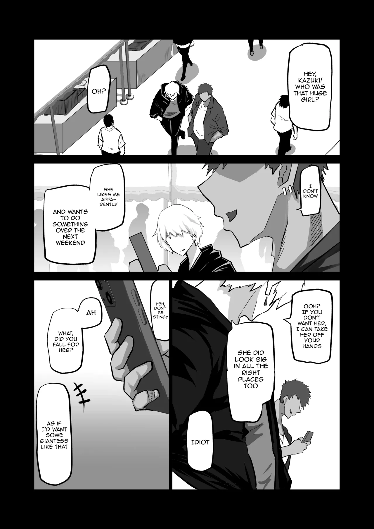 [Chae] Uchiki na Osananajimi wa Moteasobareru. Kimi ga Senpai no Dekachin de Tsugou no Yoi Onaho ni Sareru Made-. | My Timid Childhood Friend Is Being Toyed With - Until Senpai's Huge Dick Turns You Into His Convenient Onahole [English] {Doujins.com} page 12 original parody - nakadashi beauty mark hentai manga - read online free