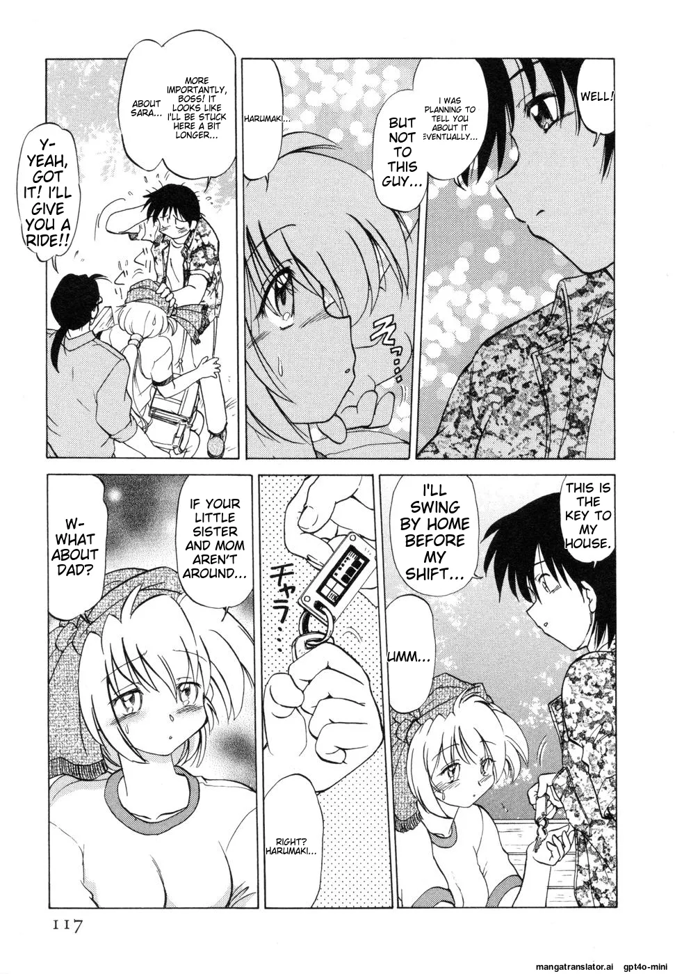 Sarakuru Vol. 1 Reprint page 121 - rough translation watermarked hentai manga - read online free