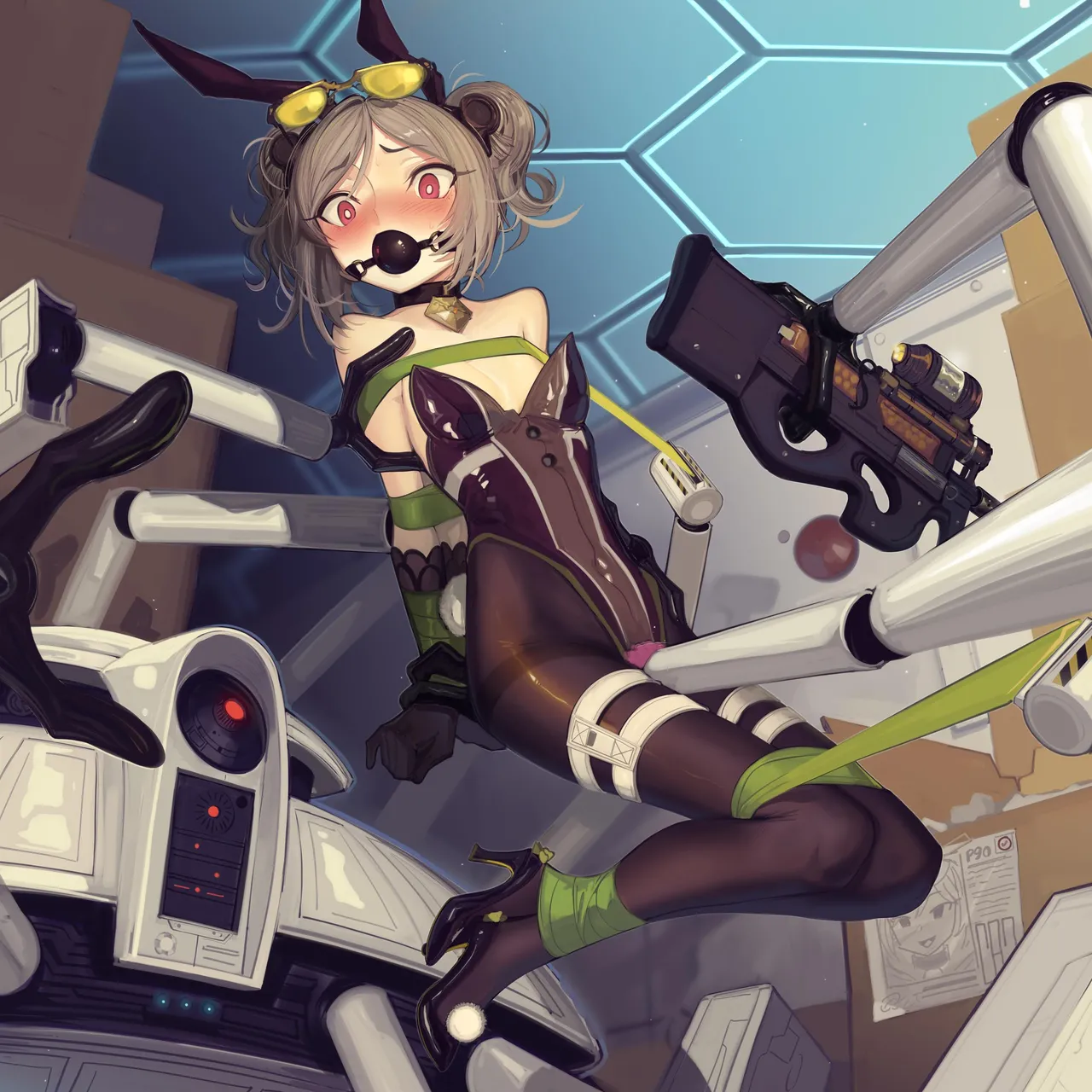 Twintails Set page 66 - bondage twintails hentai manga - read online free