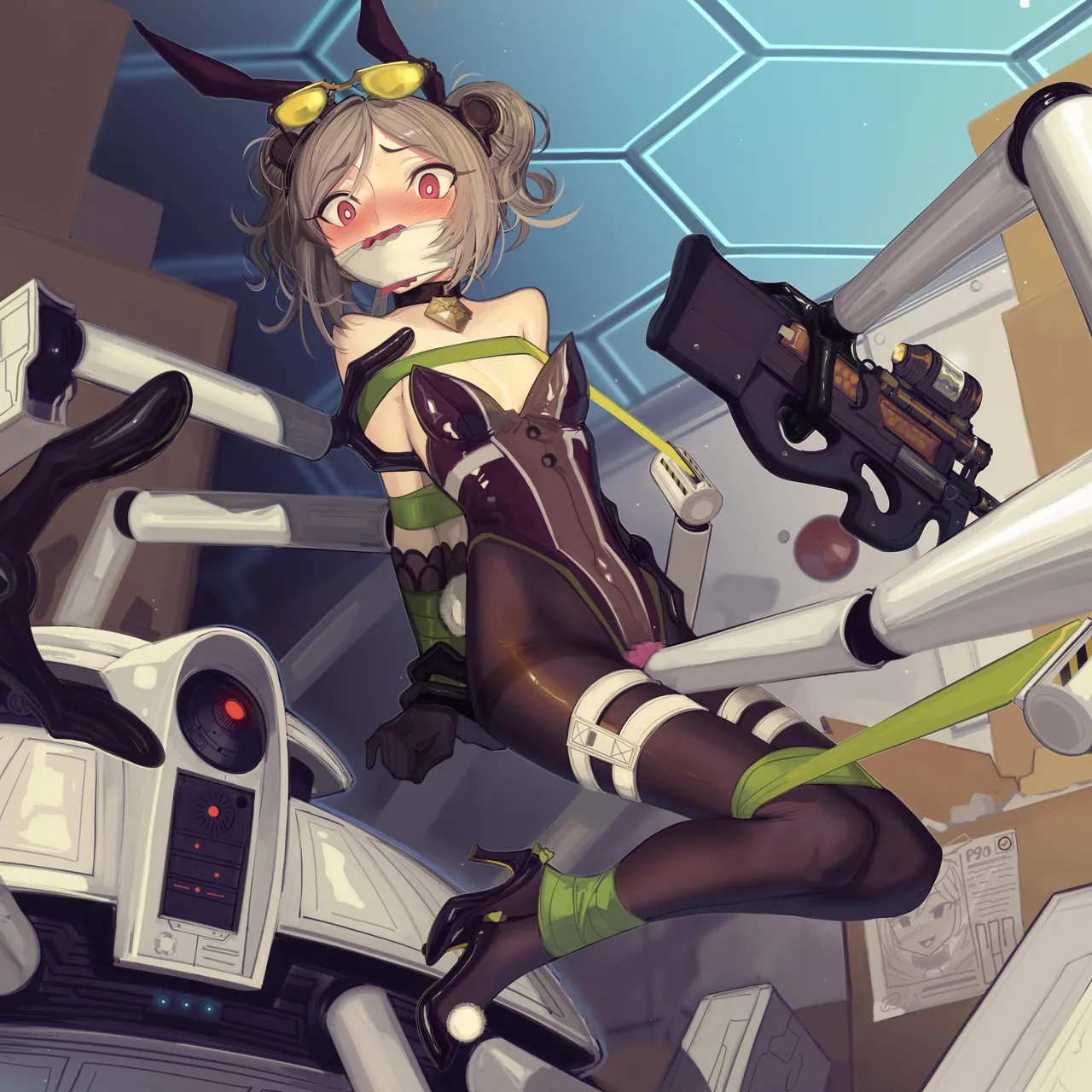 Twintails Set page 70 - bondage twintails hentai manga - read online free