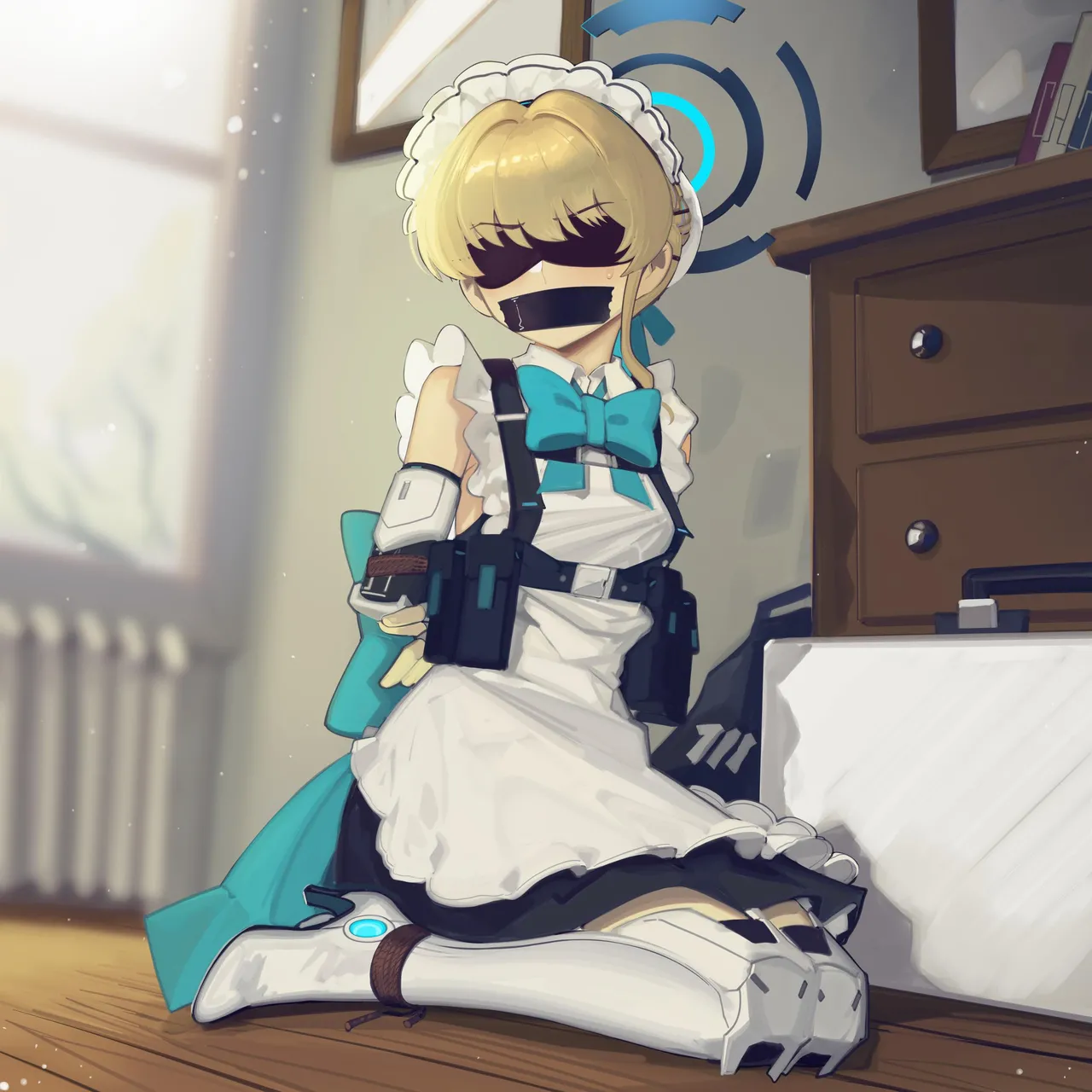 Maid Set page 98 - bondage hentai manga - read online free