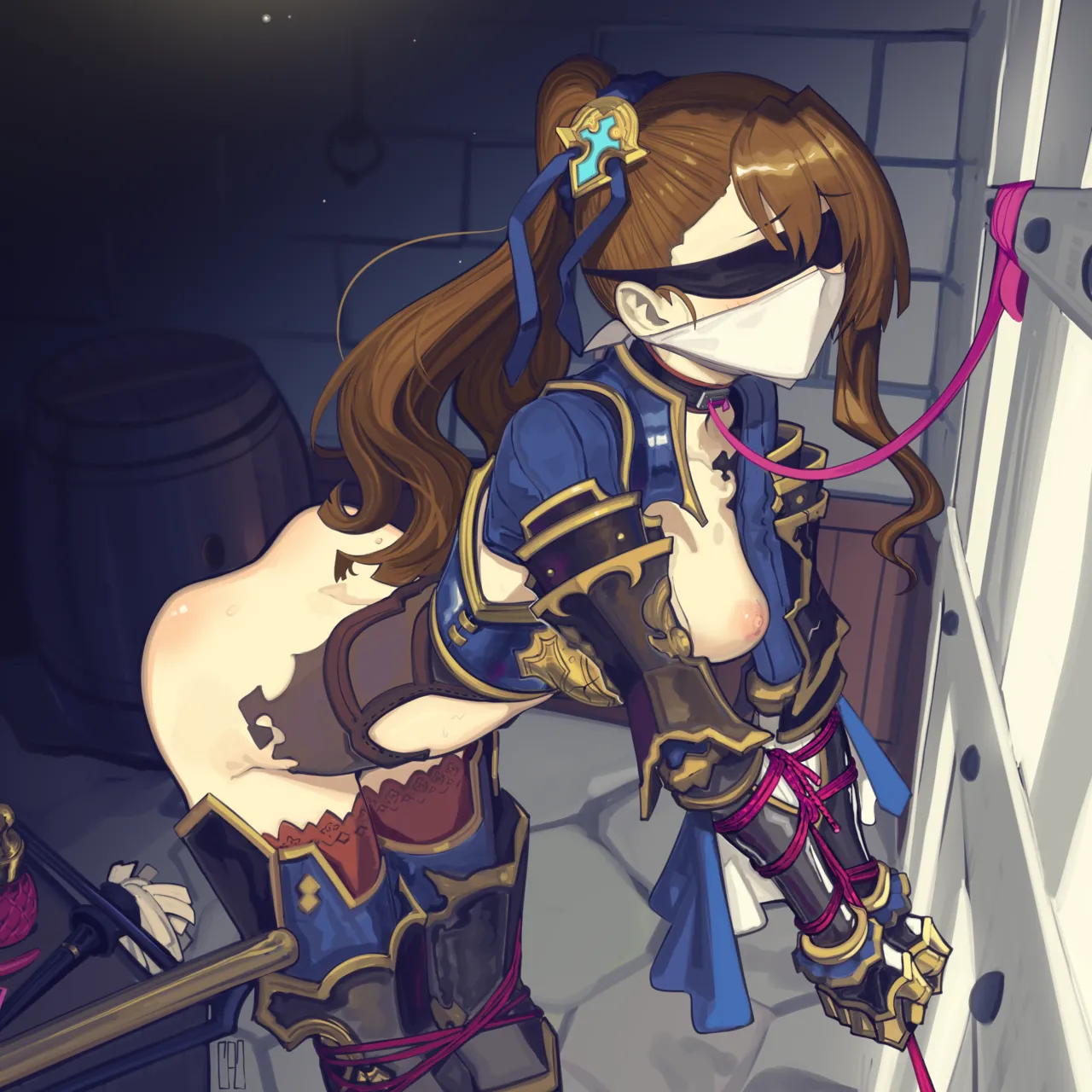 Beatrix page 18 original parody - sole female bondage hentai manga - read online free