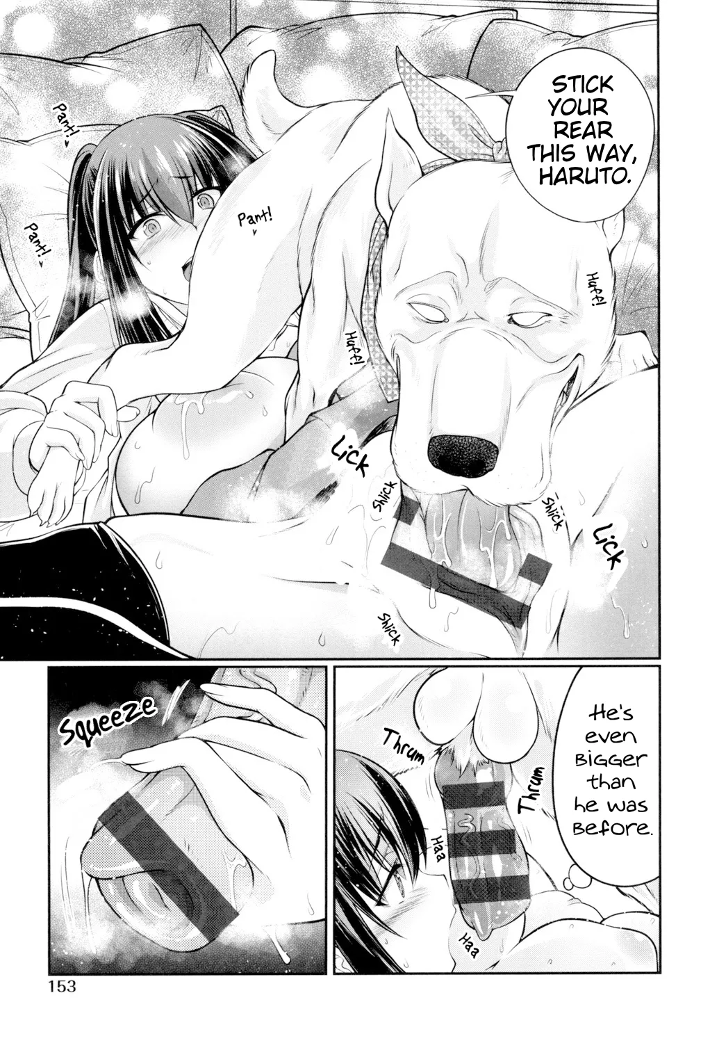 Kyou wa Nani Suru? Juukan Suru? | What Do You Wanna Do Today? How About Bestiality? page 13 - big breasts dog hentai manga - read online free
