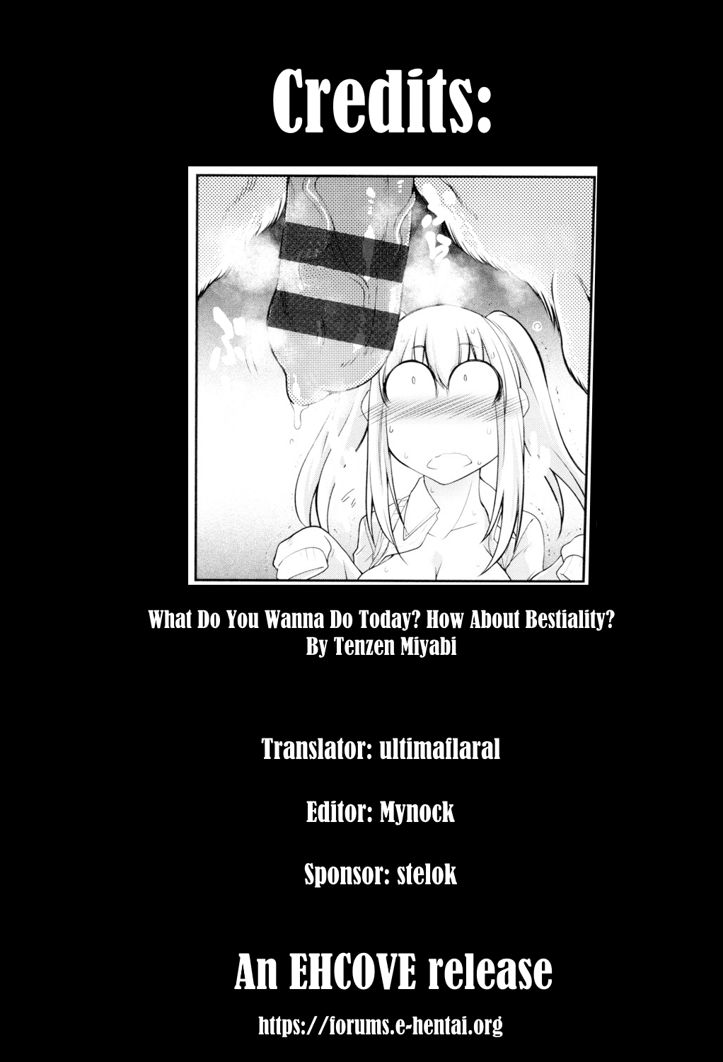 Kyou wa Nani Suru? Juukan Suru? | What Do You Wanna Do Today? How About Bestiality? page 29 - big breasts bestiality hentai manga - read online free