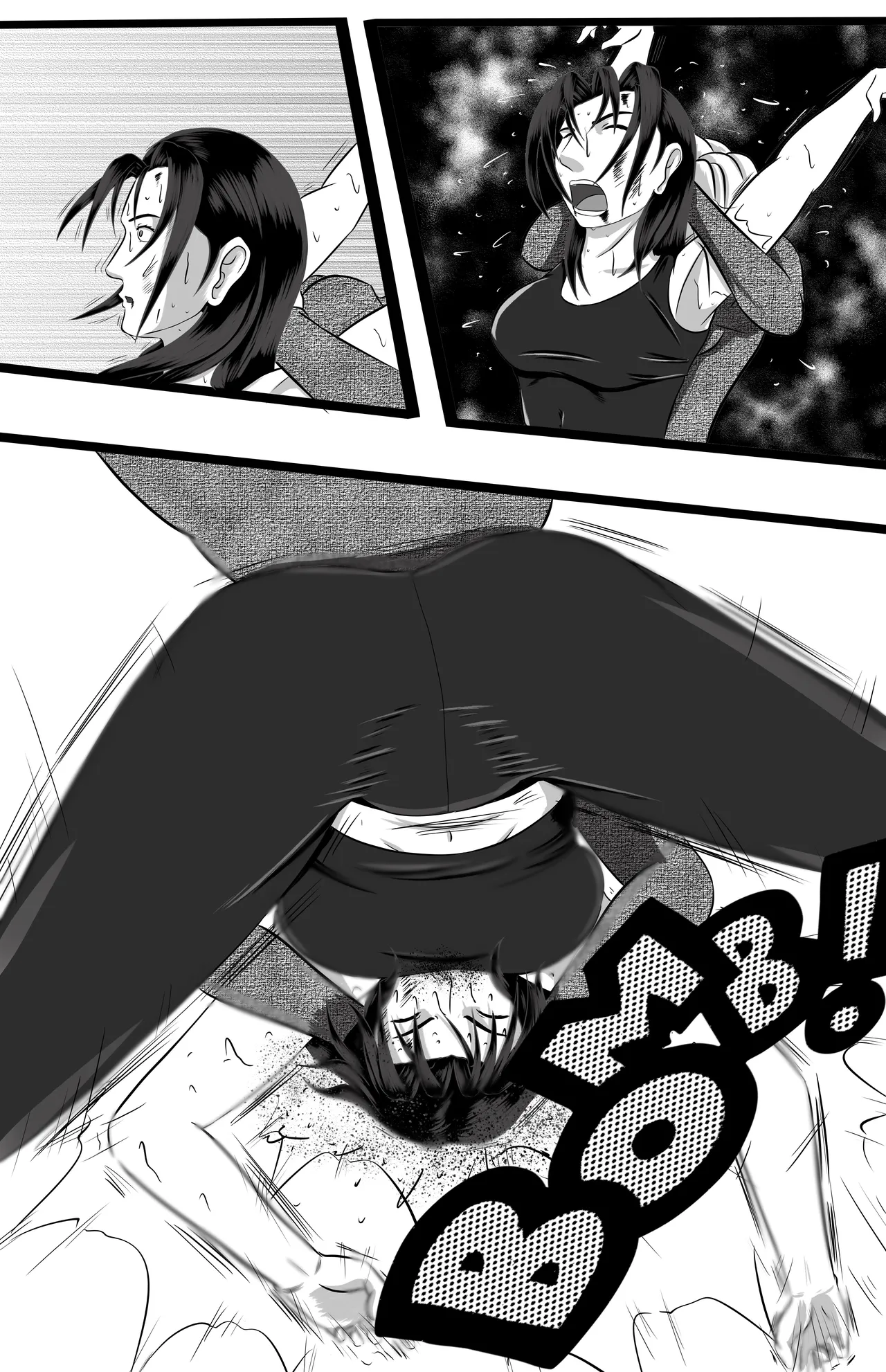 Jun Kazama's dojo challenge page 20 featuring jun kazama tekken parody - catfight wrestling hentai manga - read online free