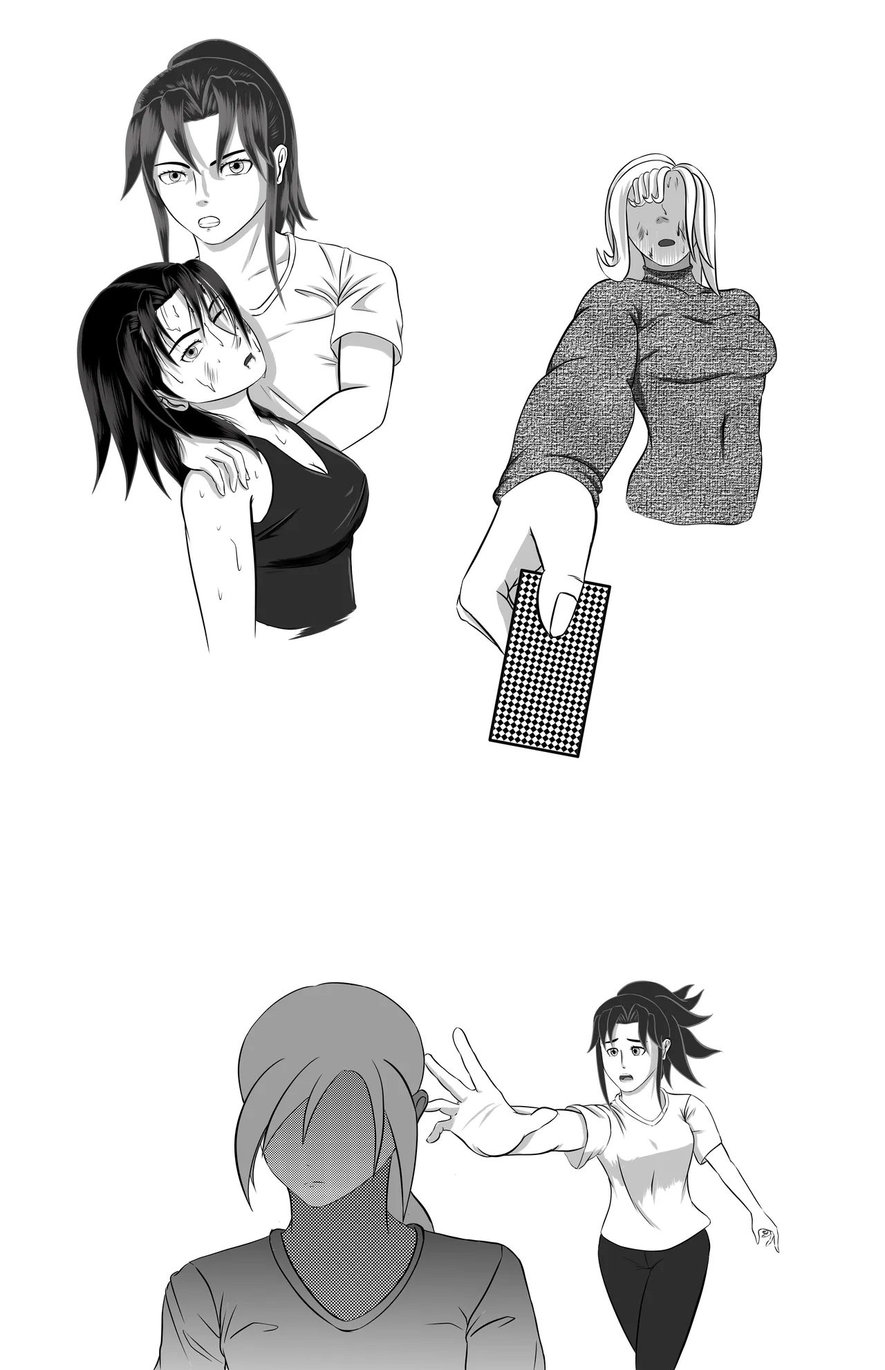 Jun Kazama's dojo challenge page 24 featuring jun kazama tekken parody - catfight wrestling hentai manga - read online free