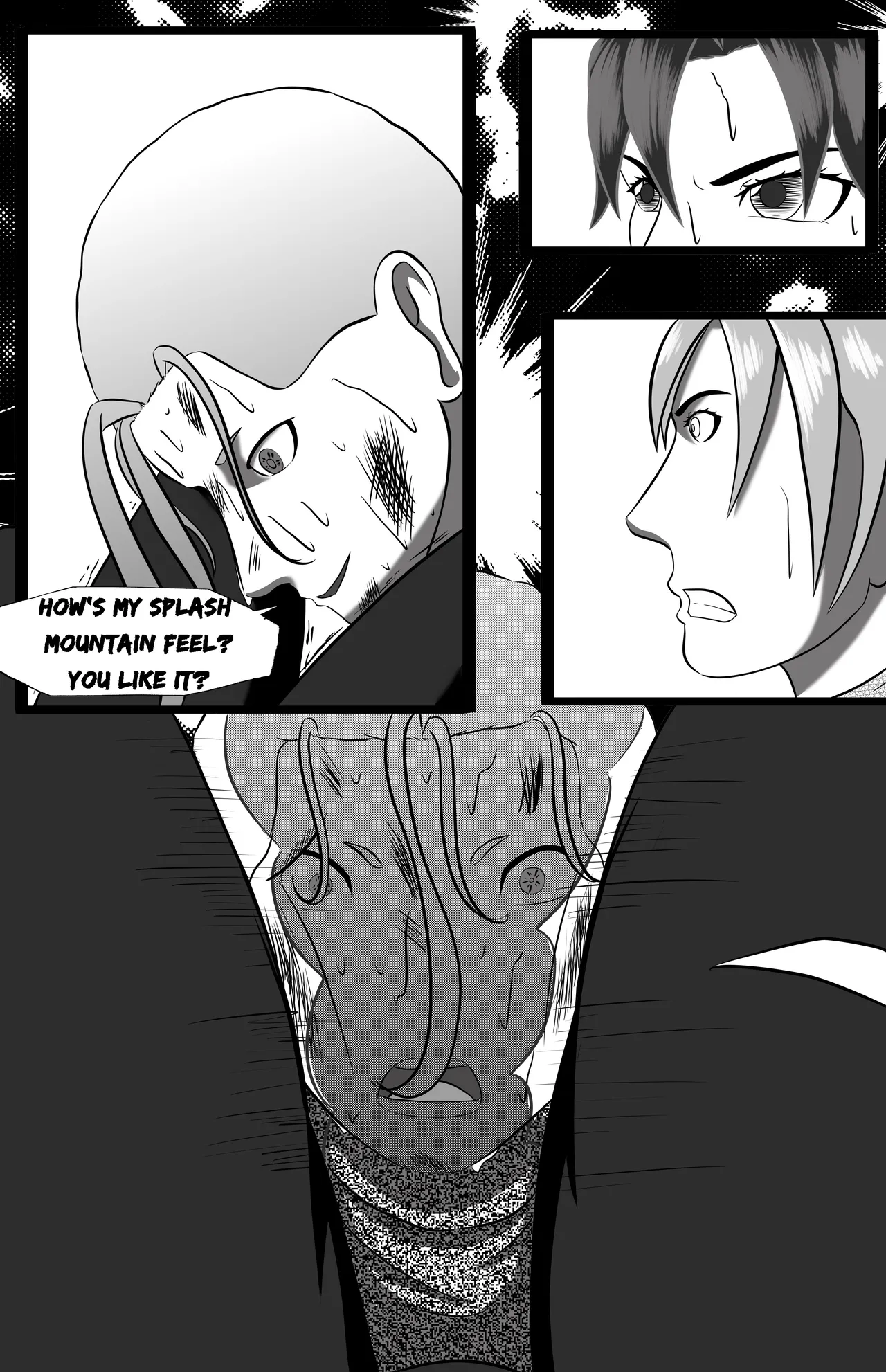 underground tournament page 140 featuring jun kazama virtua fighter parody - ryona wrestling hentai manga - read online free