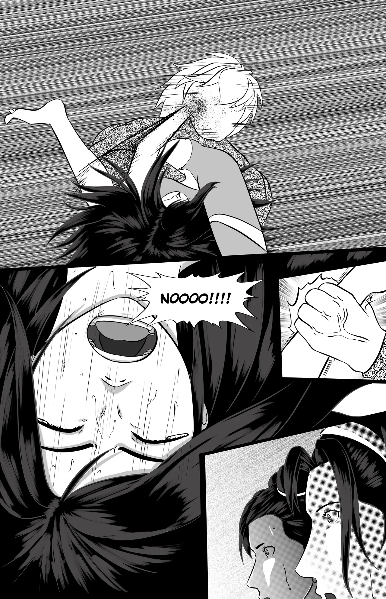 underground tournament page 19 featuring jun kazama virtua fighter parody - ryona wrestling hentai manga - read online free