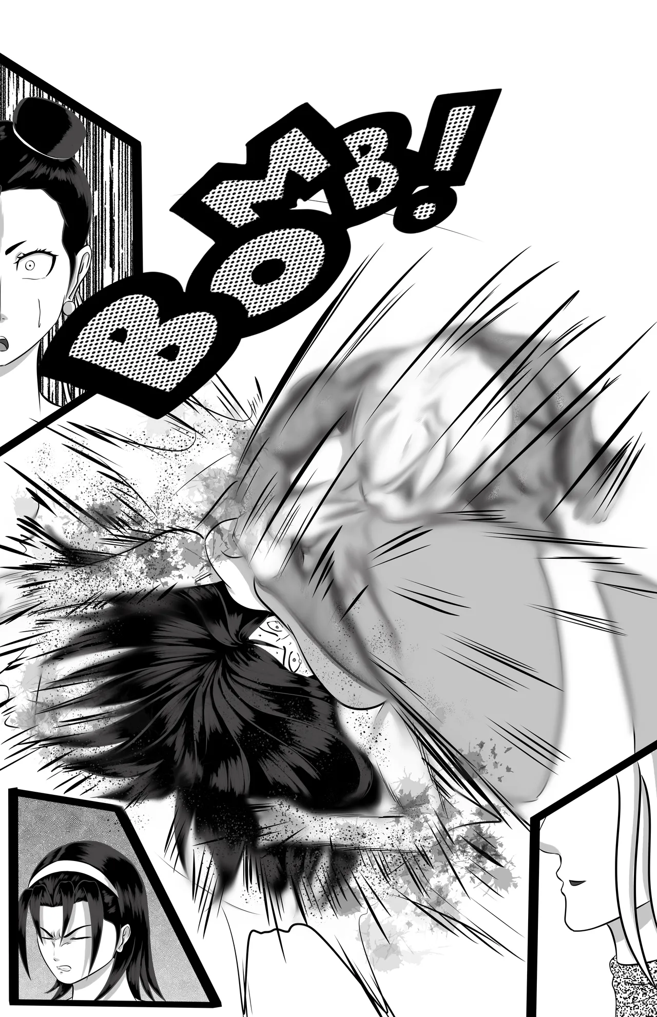 underground tournament page 20 featuring jun kazama virtua fighter parody - ryona wrestling hentai manga - read online free