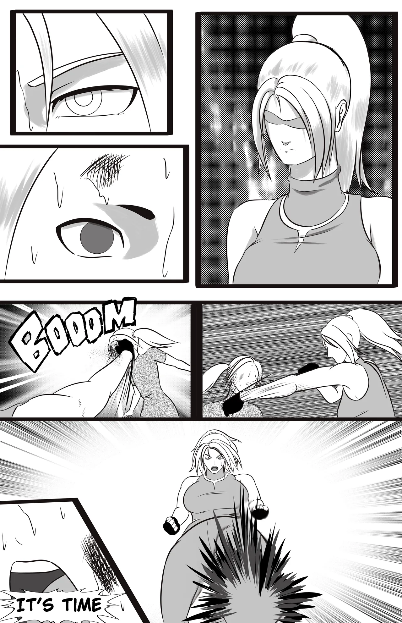 underground tournament page 29 featuring jun kazama street fighter parody - ryona wrestling hentai manga - read online free