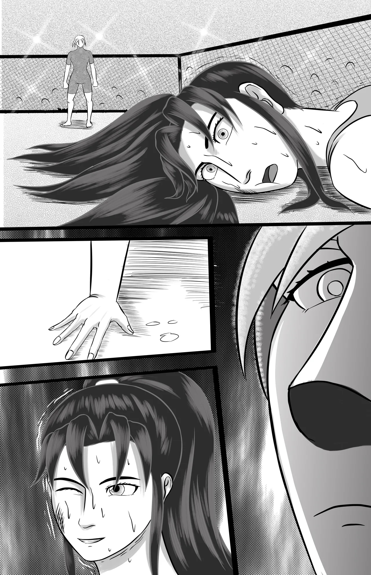 underground tournament page 46 featuring jun kazama virtua fighter parody - ryona wrestling hentai manga - read online free