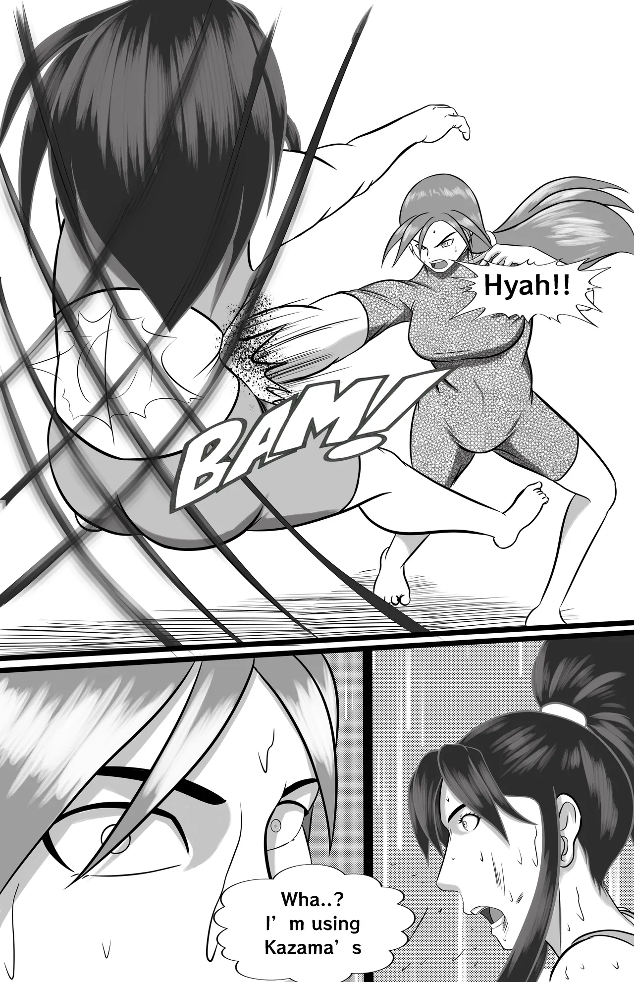 underground tournament page 50 featuring chun-li virtua fighter parody - catfight ryona hentai manga - read online free