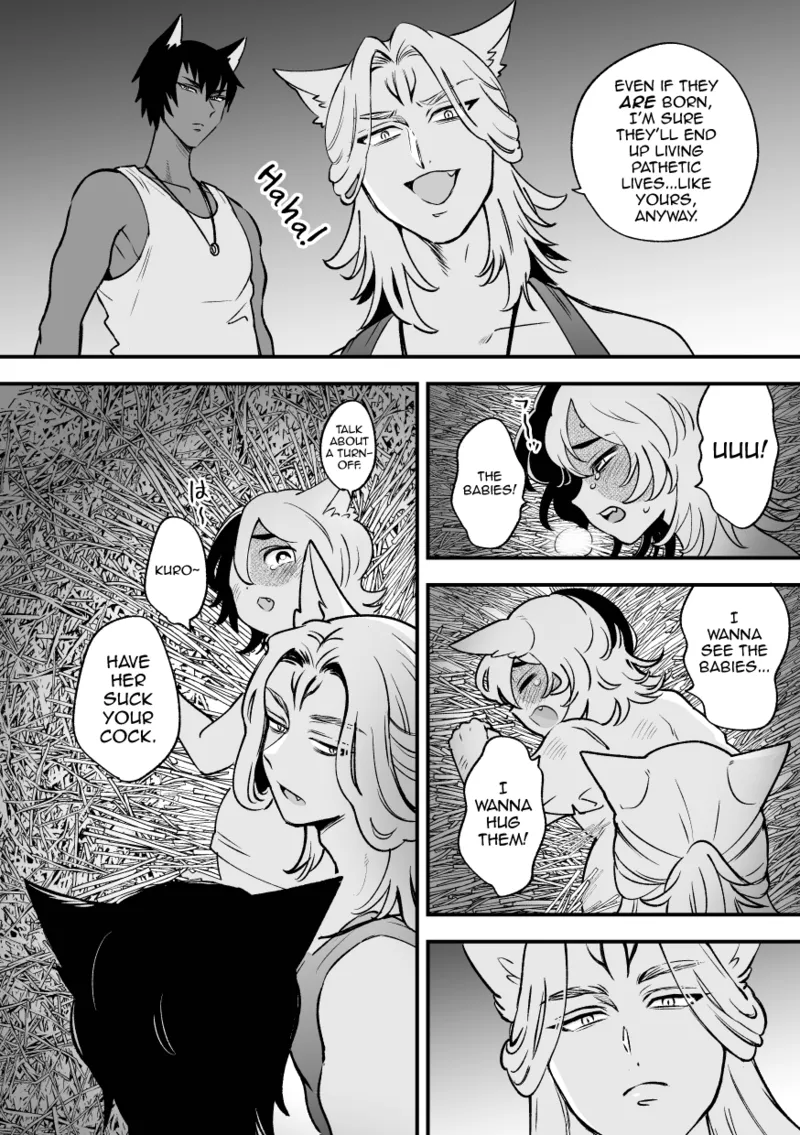 Nora Futanari Kemomimi no Ninshin page 18 original parody - futanari pregnant hentai manga - read online free