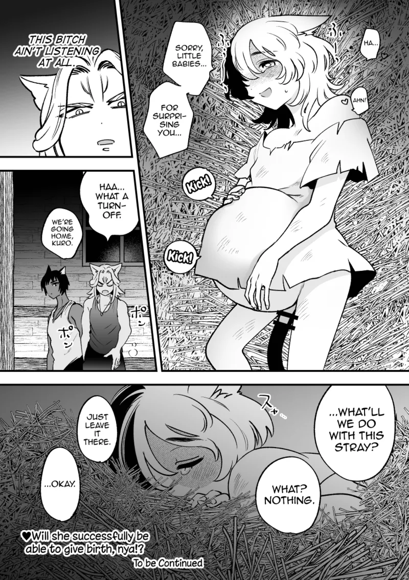 Nora Futanari Kemomimi no Ninshin page 21 original parody - futanari pregnant hentai manga - read online free