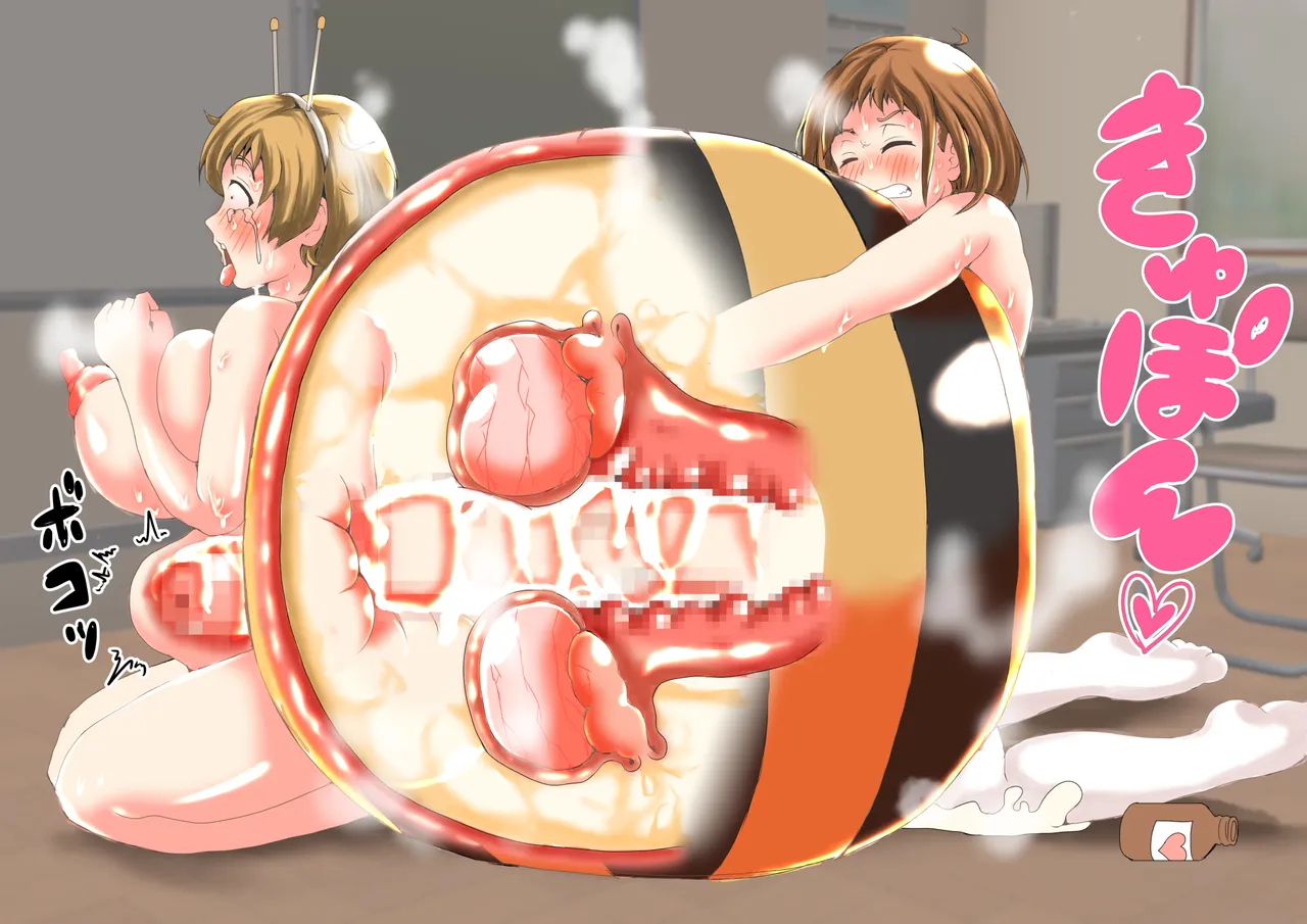 たまごあれるぎーイラスト集(2)【蜂娘編】 page 65 original parody - big breasts insect girl hentai manga - read online free