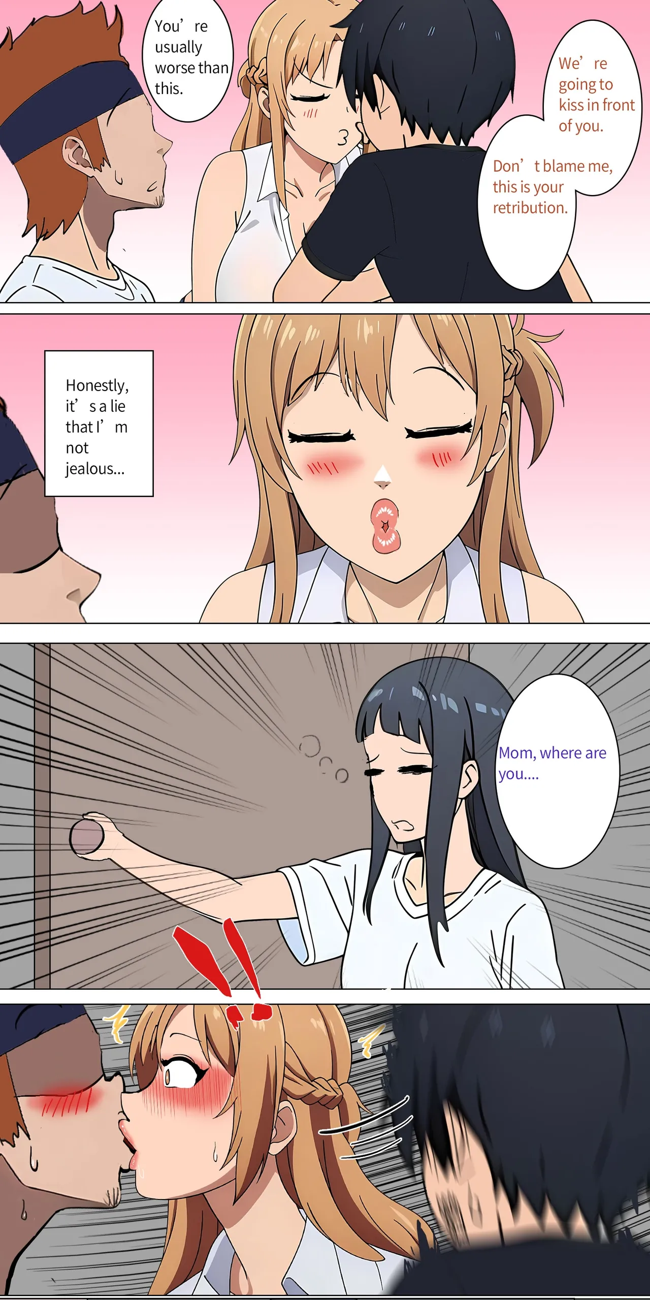 Asuna family 1-19 page 17 featuring asuna yuuki sword art online parody - full color big breasts hentai manga - read online free