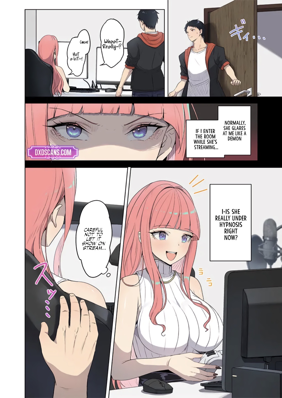 Hypnosis Superchat page 18 original parody - full color big breasts hentai manga - read online free