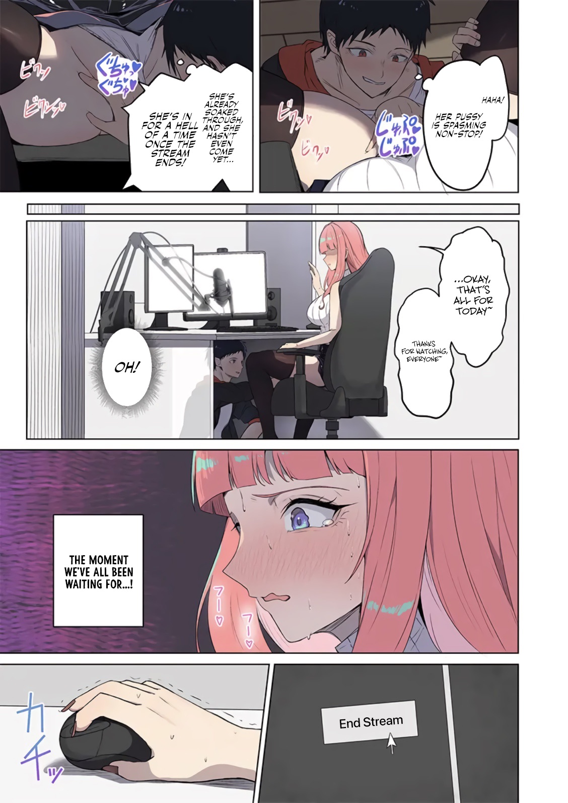 Hypnosis Superchat page 23 original parody - full color big breasts hentai manga - read online free