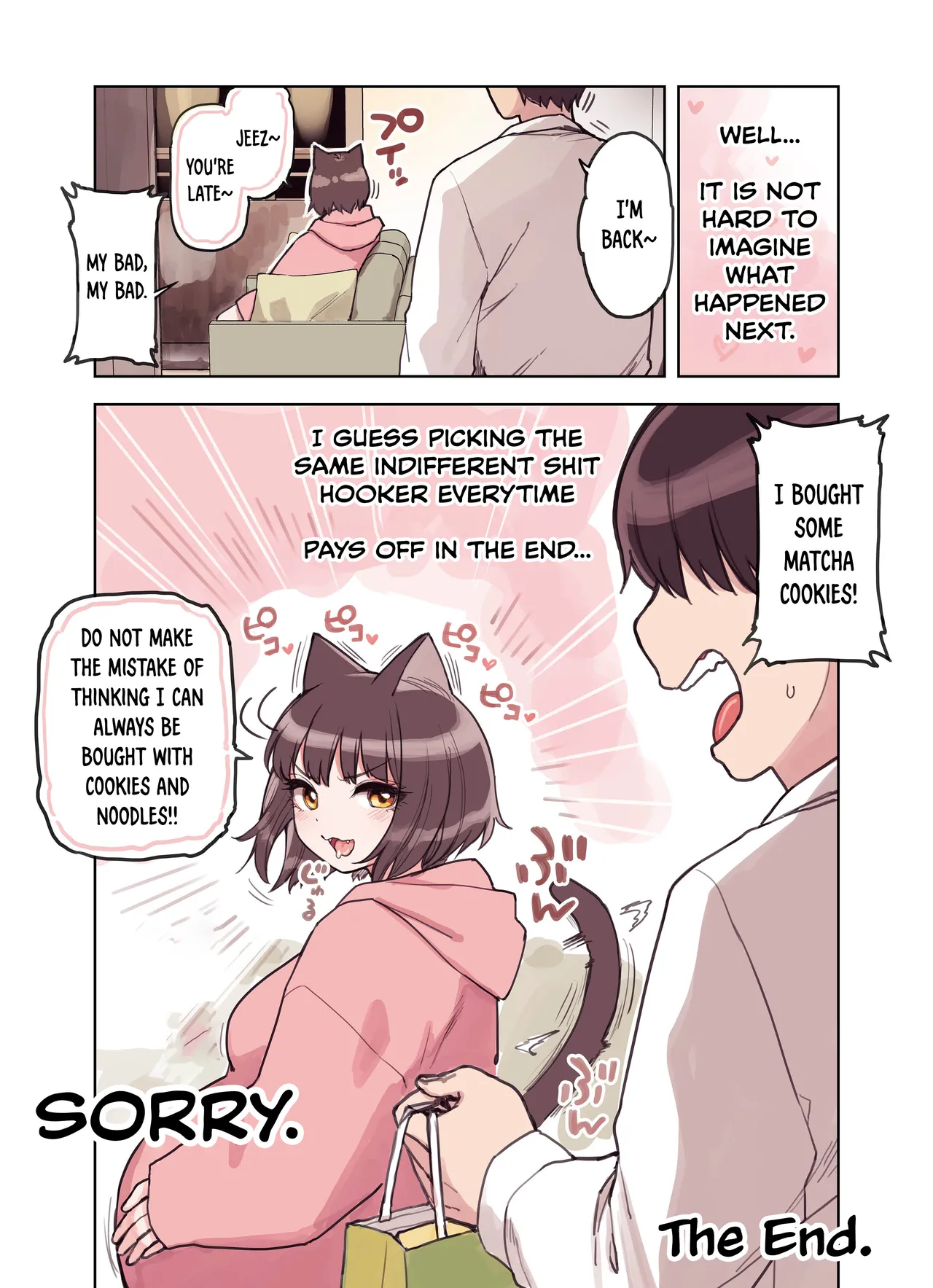 Kemomimi Tekoki Ten no Jirai Jou page 123 original parody - maid handjob hentai manga - read online free