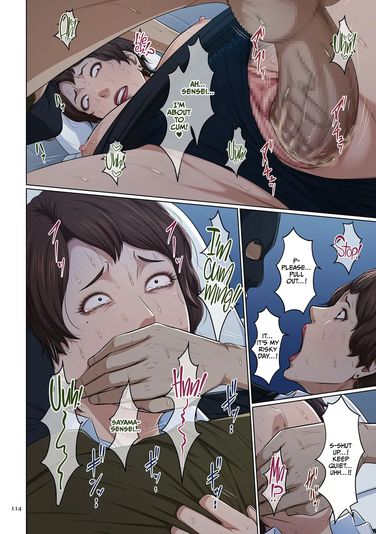 Karamitsuku Shisen 4 Chapter 33 page 10 original parody - full color mosaic censorship hentai manga - read online free