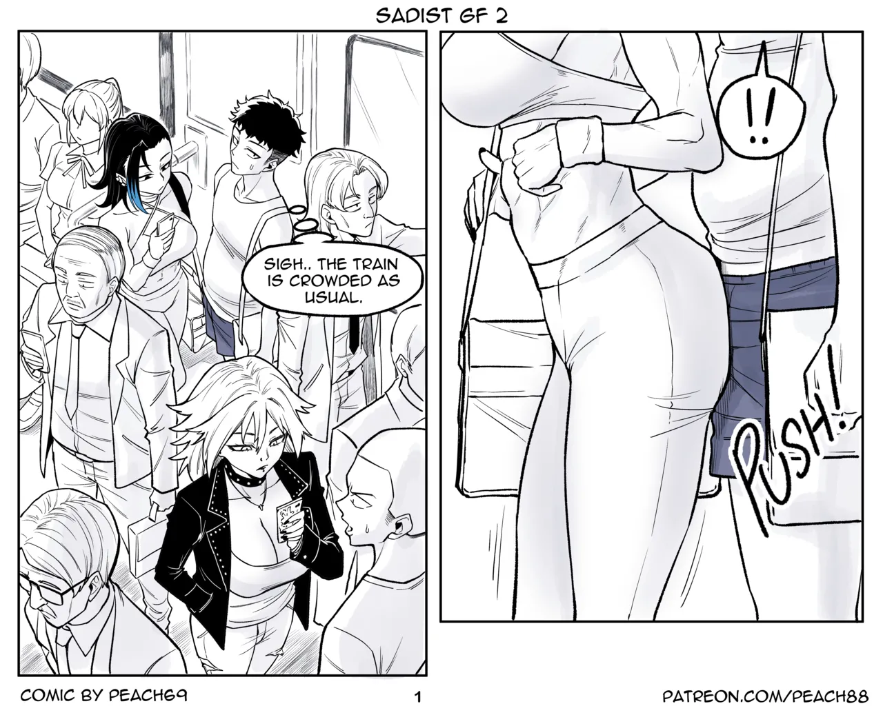 Sadist Junior / Sadist GF page 55 original parody - squirting handjob hentai manga - read online free