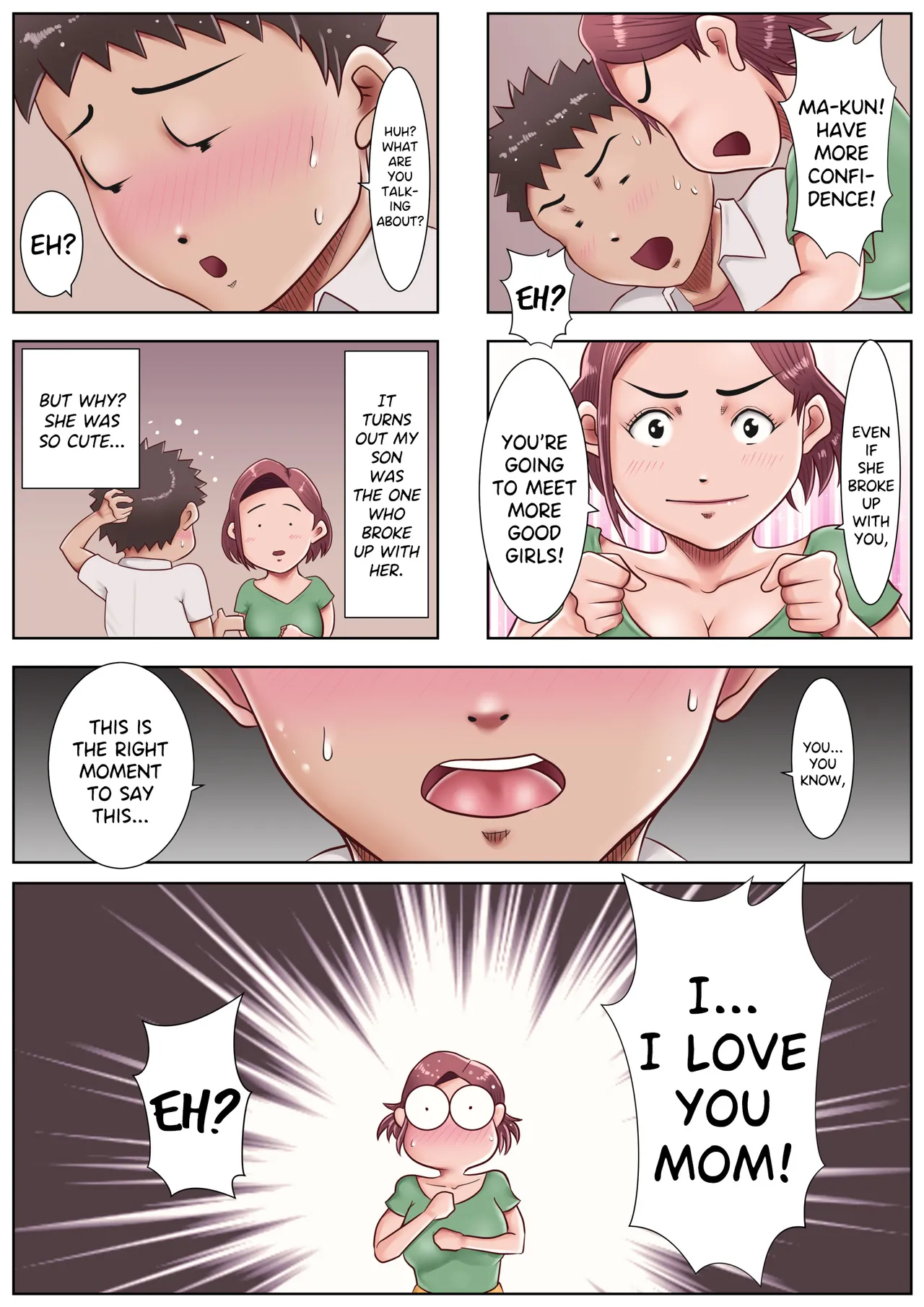 Watashi, Musuko no Koto ga Daisuki desu! page 16 original parody - milf kissing hentai manga - read online free