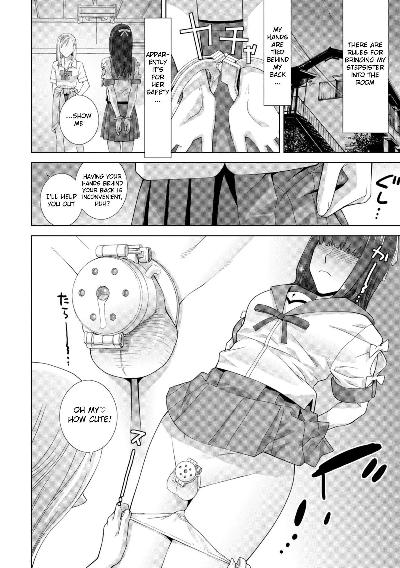 Forced into Cross-Dressing by My Younger Sister page 67 original parody - rough translation femdom hentai manga - read online free