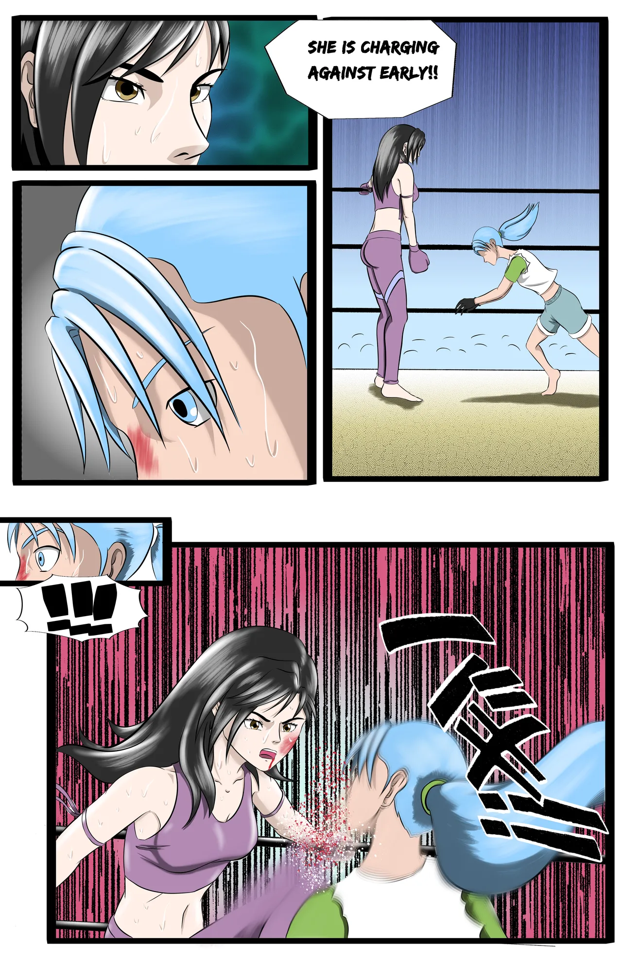 Early's Rival page 21 - ryona femdom hentai manga - read online free