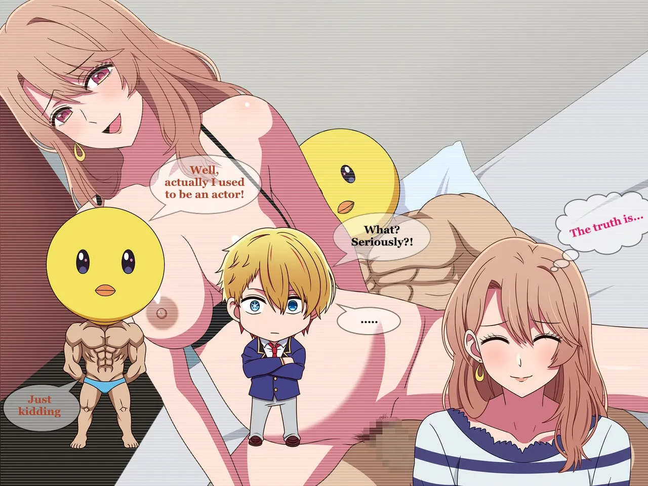 Bijin sugiru Hitozuma Onna Shachou Miyako AV Debut page 51 featuring miyako saitou oshi no ko parody - sole female nakadashi hentai manga - read online free