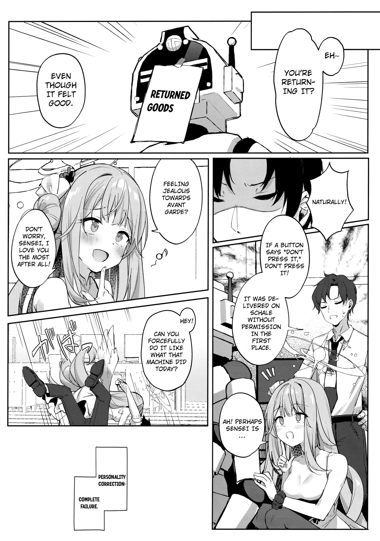 Mika no Jinkaku Kyousei Nikki | Mika's Correction Diary page 22 featuring sensei blue archive parody - nakadashi multiple orgasms hentai manga - read online free