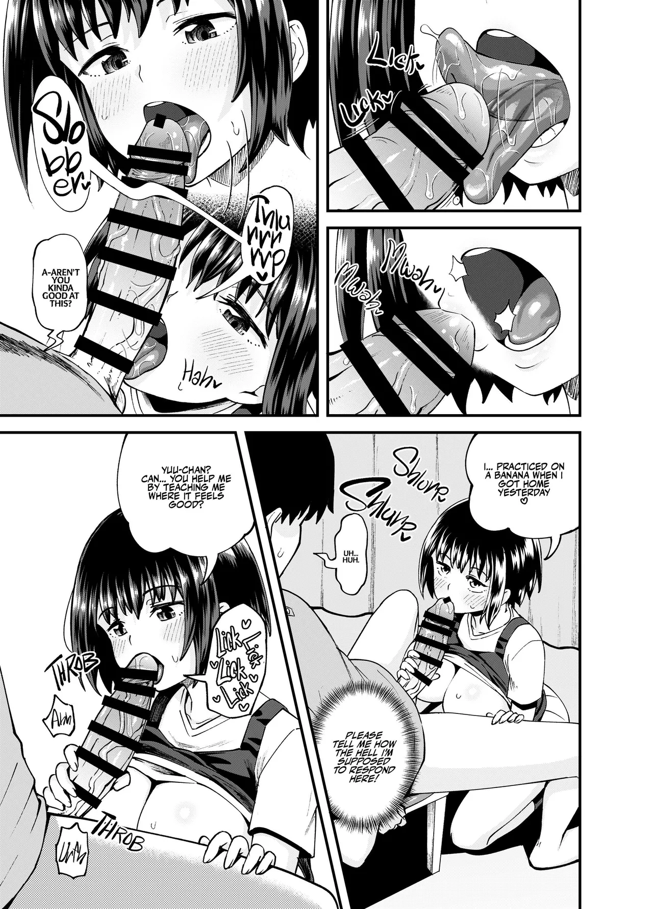 Soen ni Natteta Osananajimi ga Okuchi Onaho Gayoi Shite Kuru Mikkakan | Three Days Treating My Estranged Friend As An Oral Fuckhole page 19 original parody - sole female sole male hentai manga - read online free