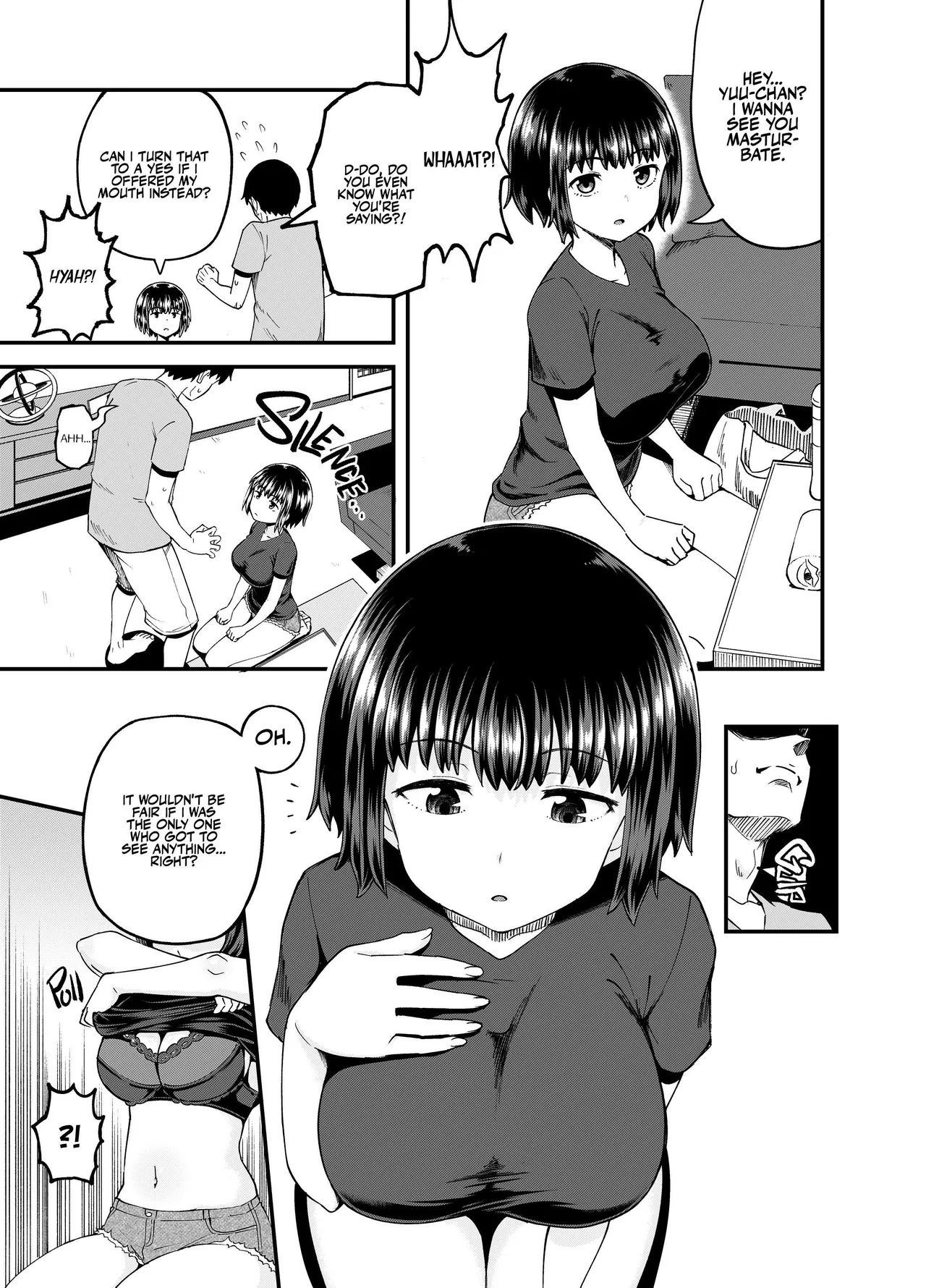 Soen ni Natteta Osananajimi ga Okuchi Onaho Gayoi Shite Kuru Mikkakan | Three Days Treating My Estranged Friend As An Oral Fuckhole page 9 original parody - sole female sole male hentai manga - read online free