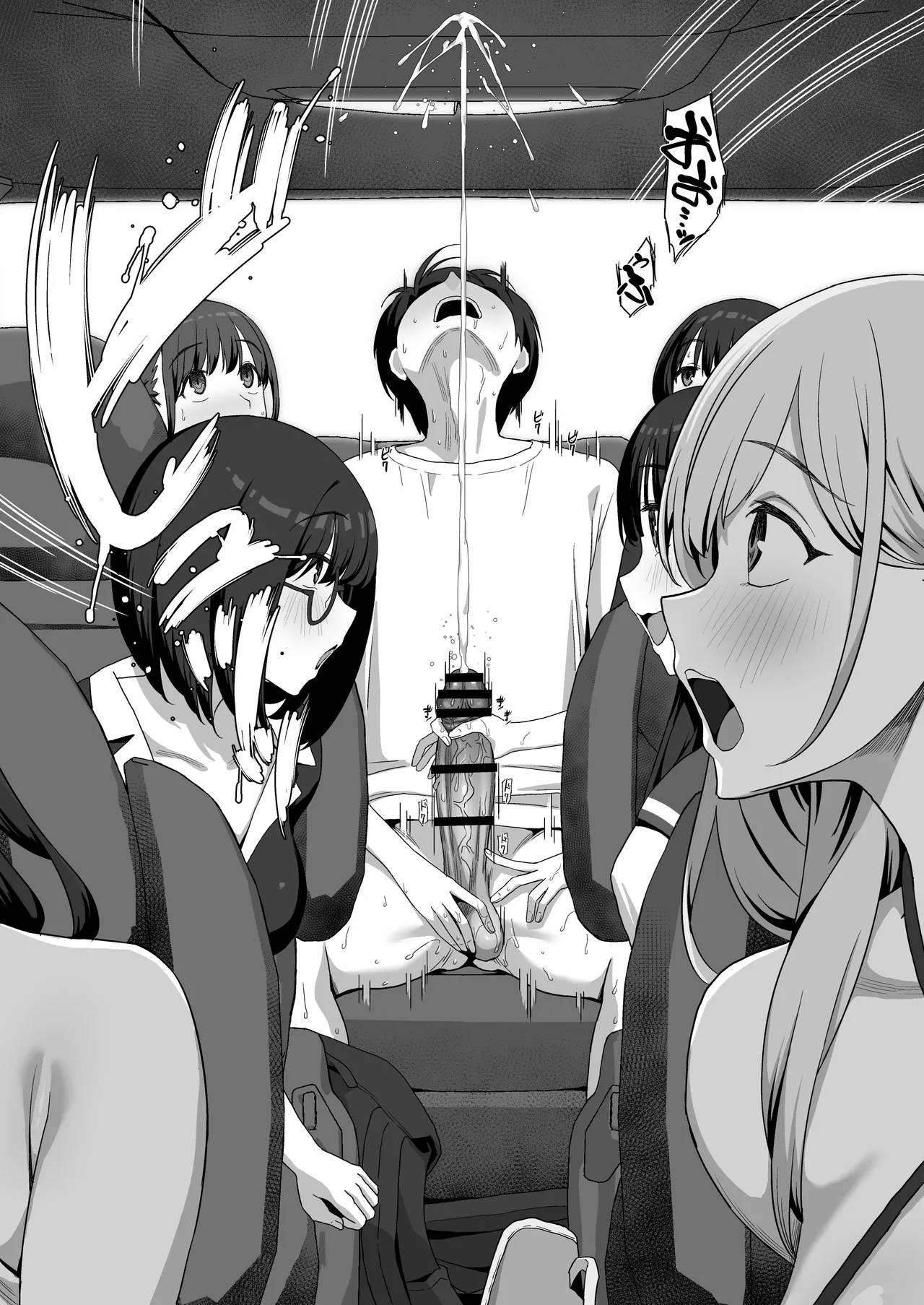 YariCir Gasshuku ni Otoko wa Boku Hitori | Only One Guy At The Fuck Club's Intensive Training Camp page 25 original parody - handjob virginity hentai manga - read online free