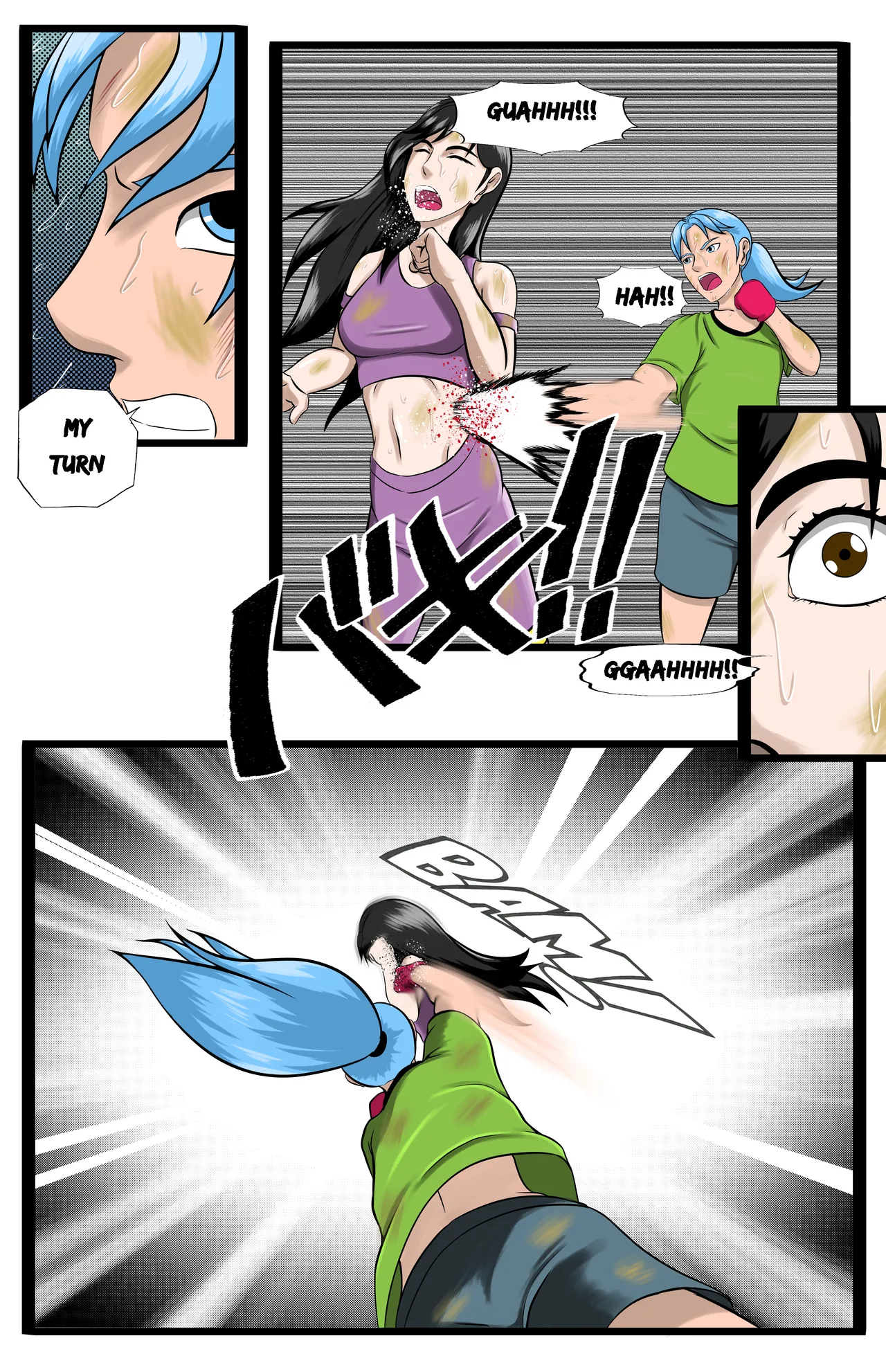 Infiltration page 104 featuring chun-li - kunoichi ryona hentai manga - read online free