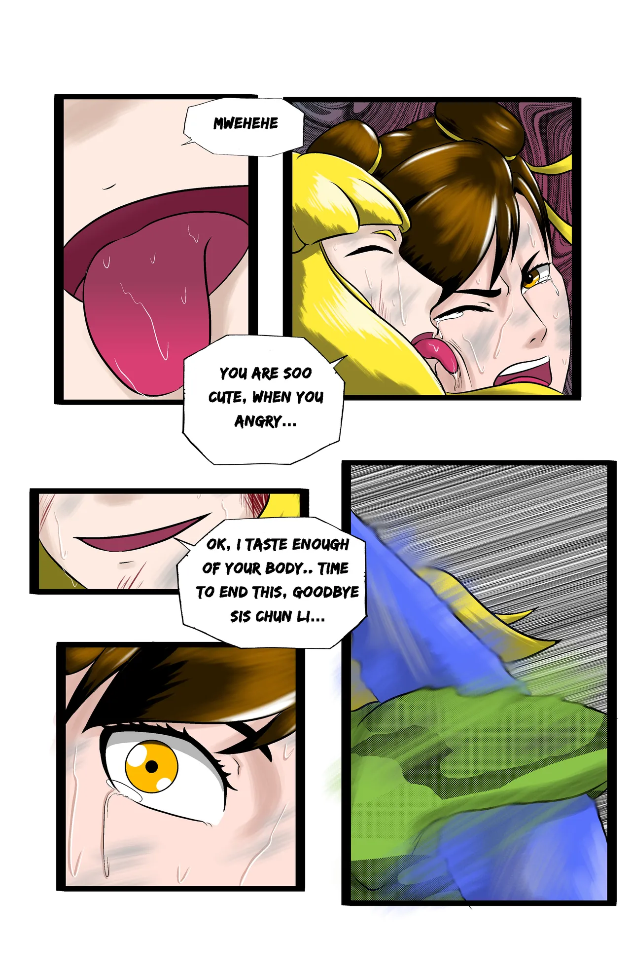 Infiltration page 162 featuring benikage - ryona wrestling hentai manga - read online free