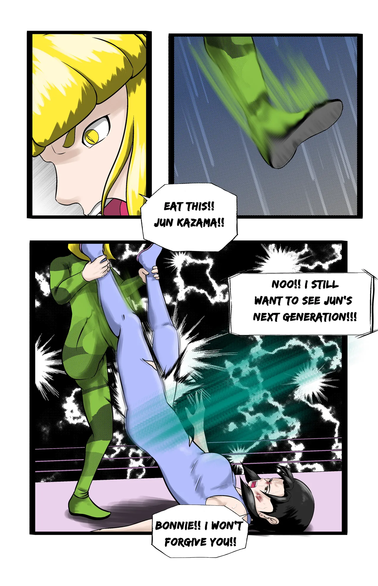 Infiltration page 209 featuring chun-li - kunoichi ryona hentai manga - read online free