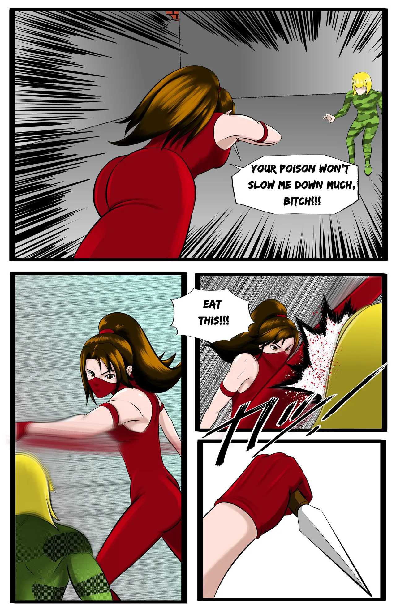 Infiltration page 41 featuring chun-li - kunoichi ryona hentai manga - read online free
