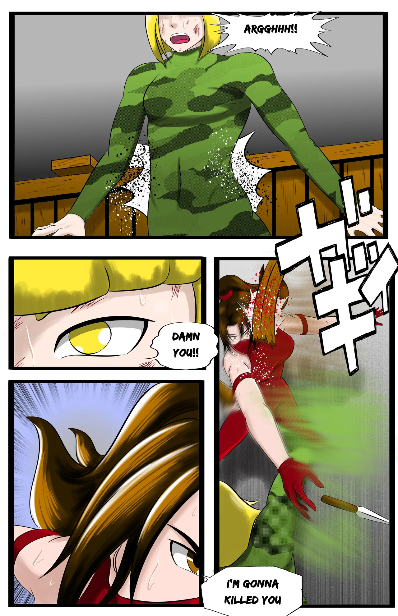 Infiltration page 43 featuring chun-li - kunoichi ryona hentai manga - read online free