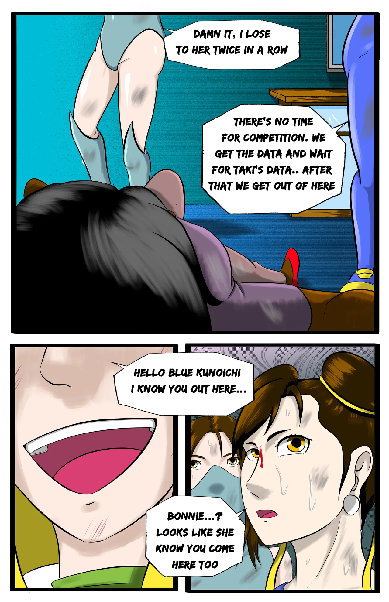 Infiltration page 76 featuring chun-li - kunoichi ryona hentai manga - read online free