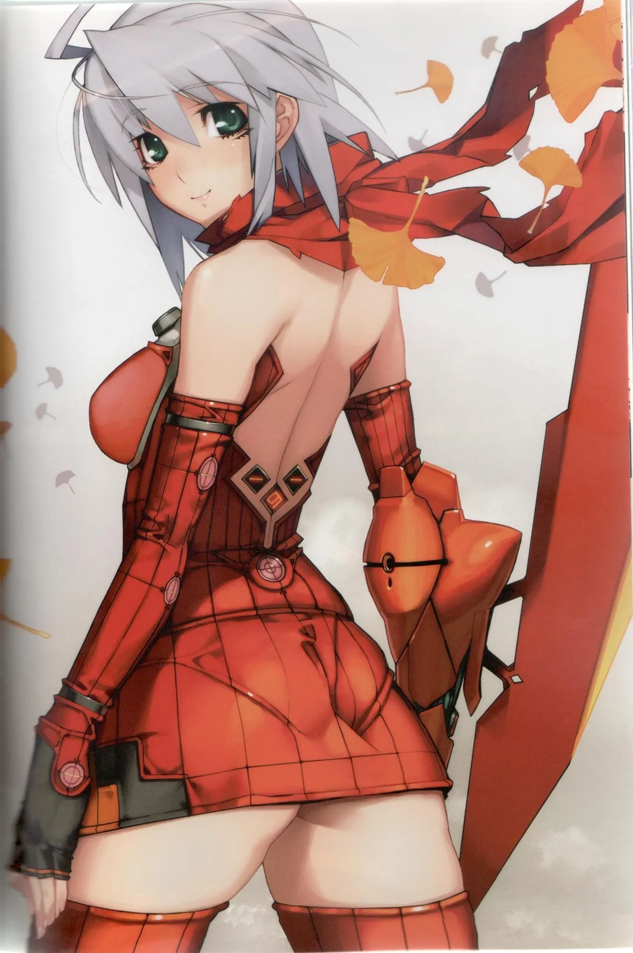 Hyakka Emaki: Jingai Makyo Official Guidebook page 101 - artbook mosaic censorship hentai manga - read online free