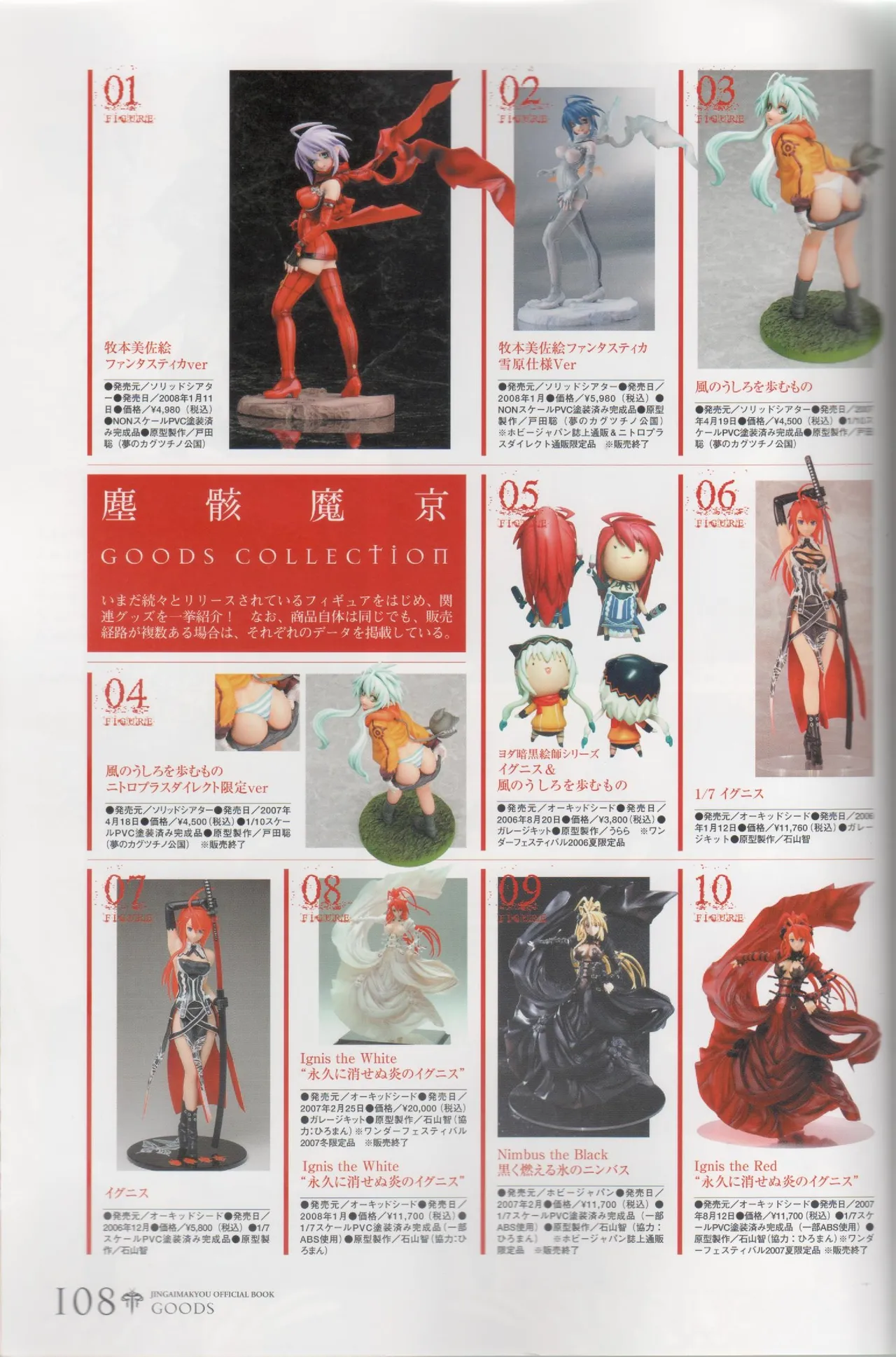 Hyakka Emaki: Jingai Makyo Official Guidebook page 108 - artbook mosaic censorship hentai manga - read online free