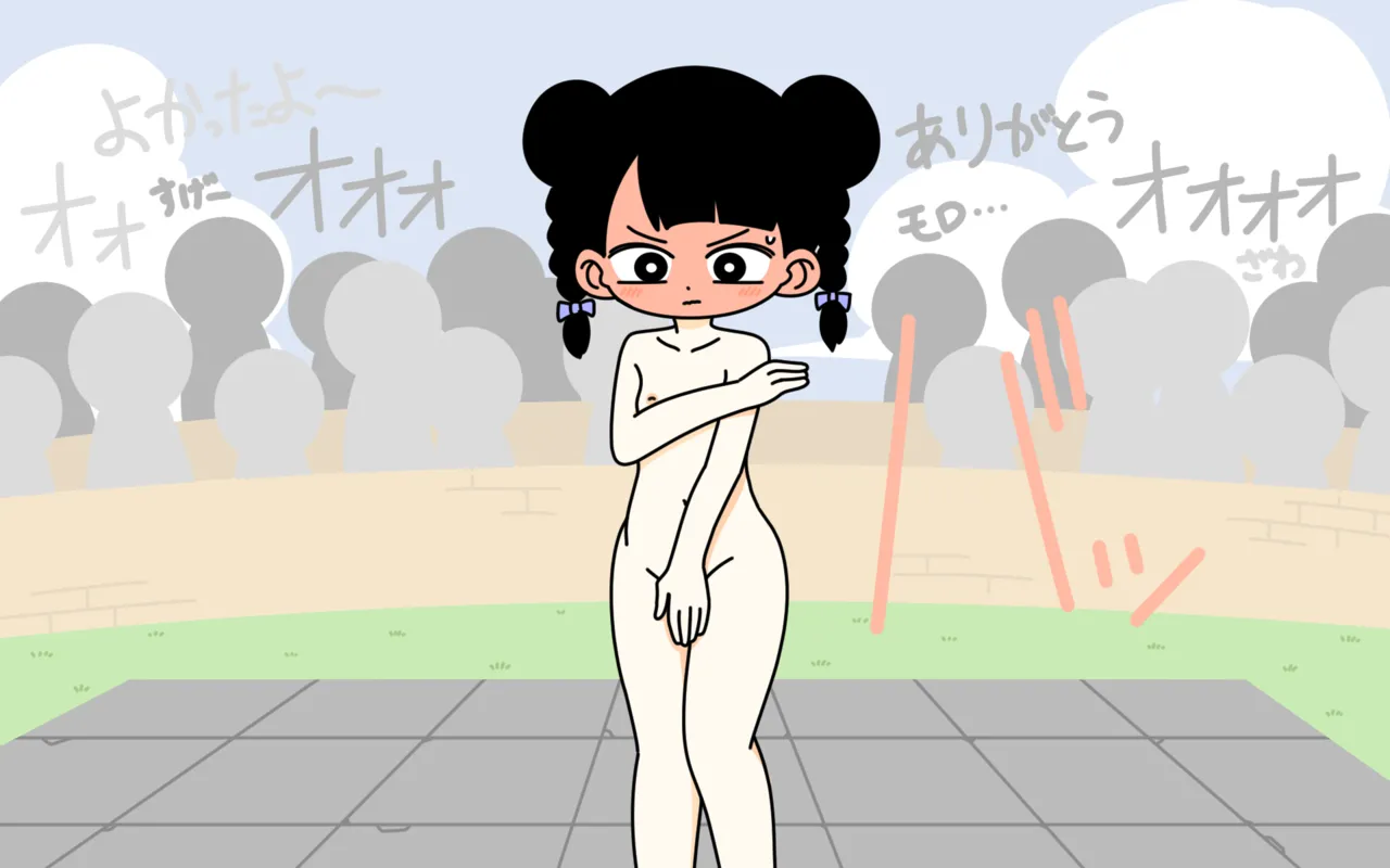 Zenra Butoukai page 19 original parody - females only twintails hentai manga - read online free