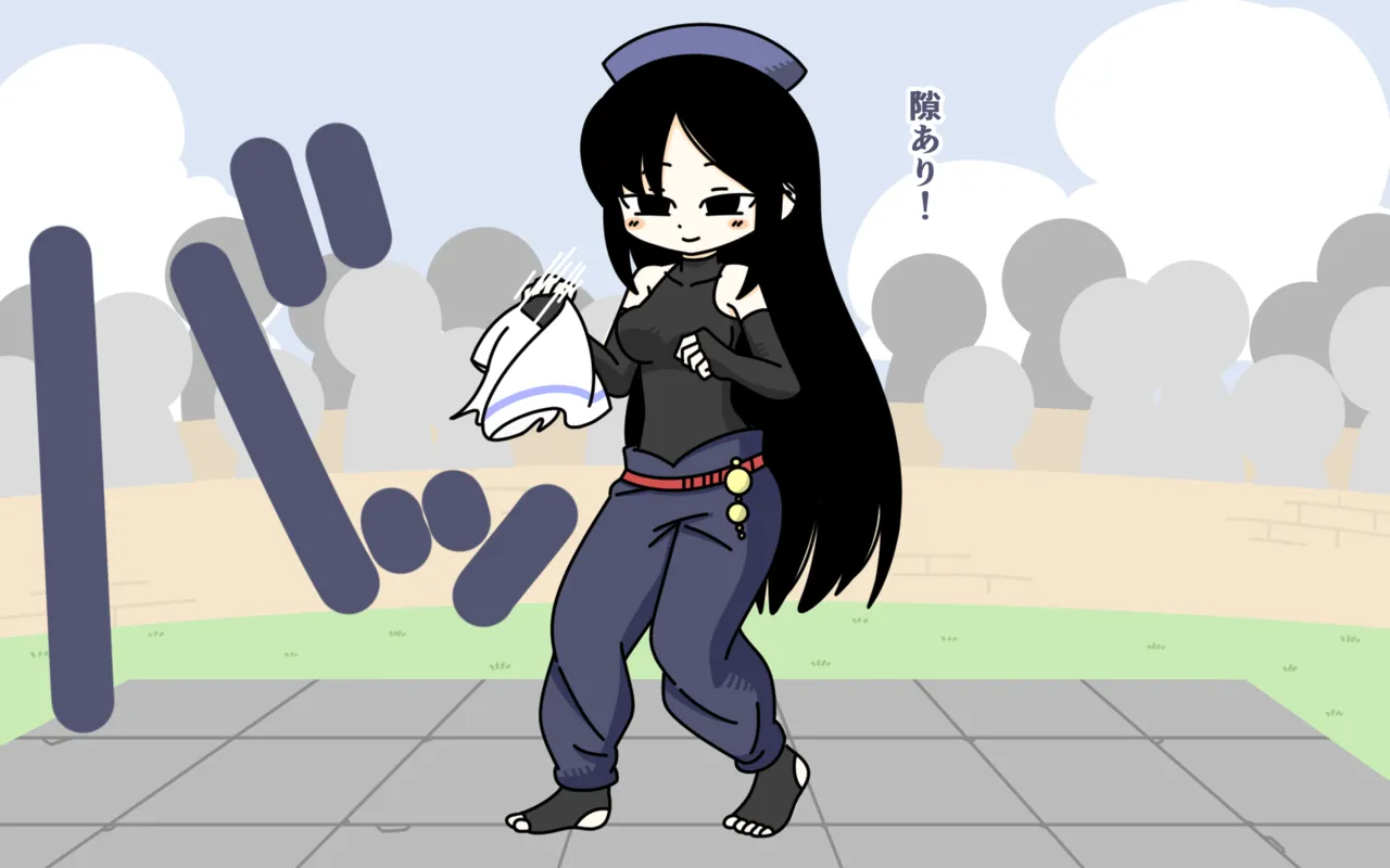 Zenra Butoukai page 28 original parody - females only twintails hentai manga - read online free