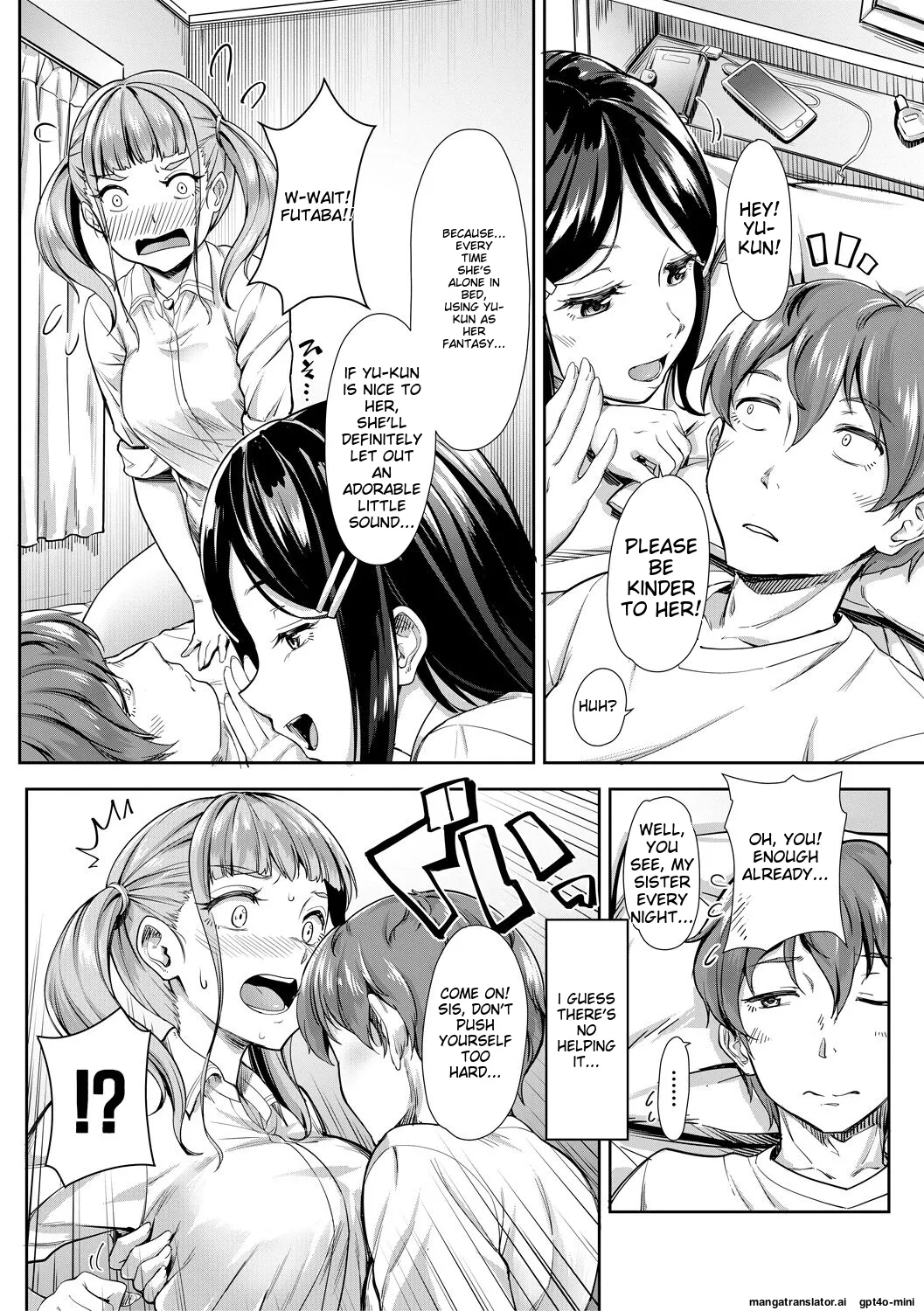 Sakusei Shuki Shuki Sisters page 22 - nakadashi rough translation hentai manga - read online free