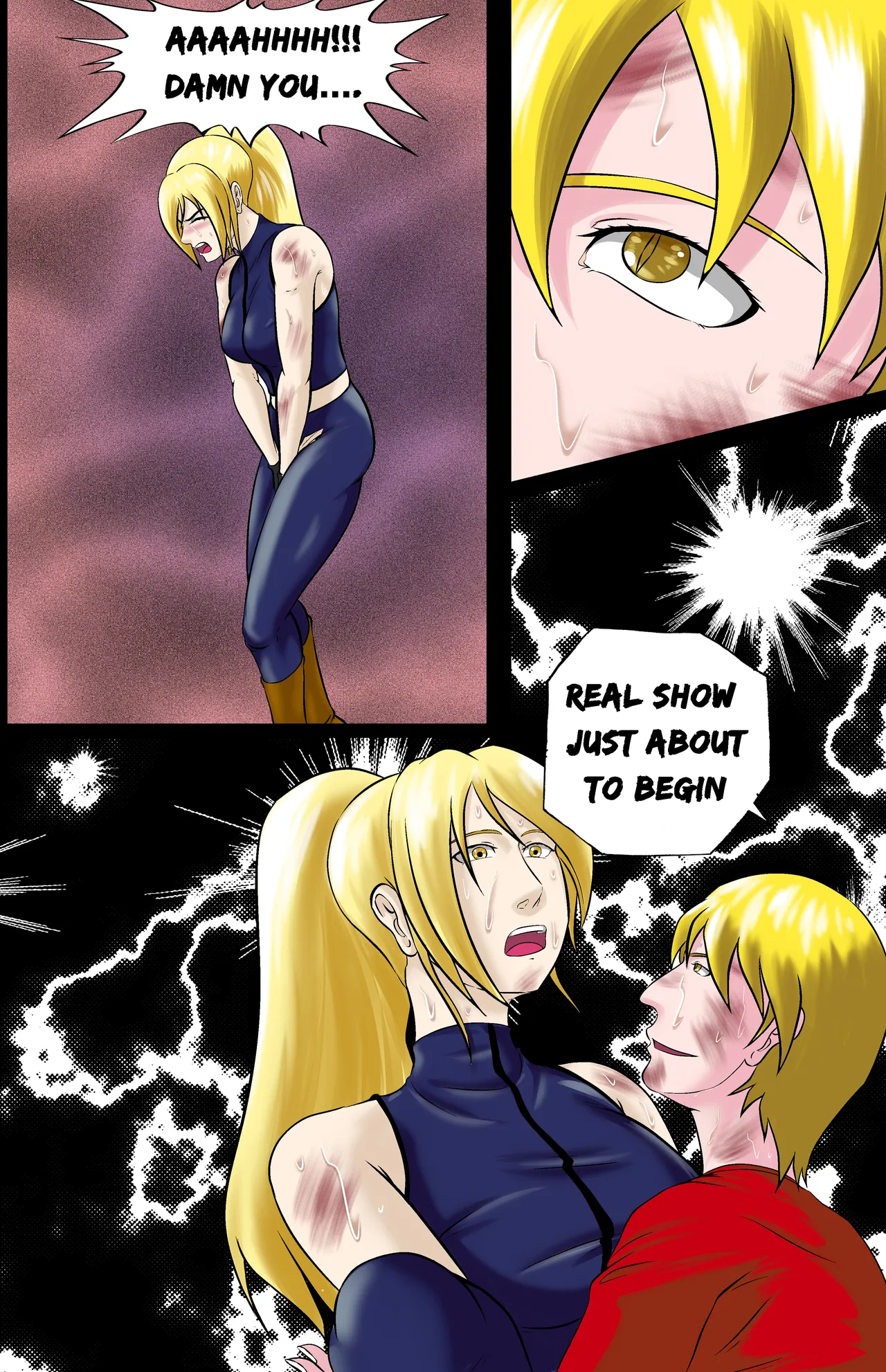 Revenge page 118 featuring jun kazama dead or alive parody - ryona full color hentai manga - read online free